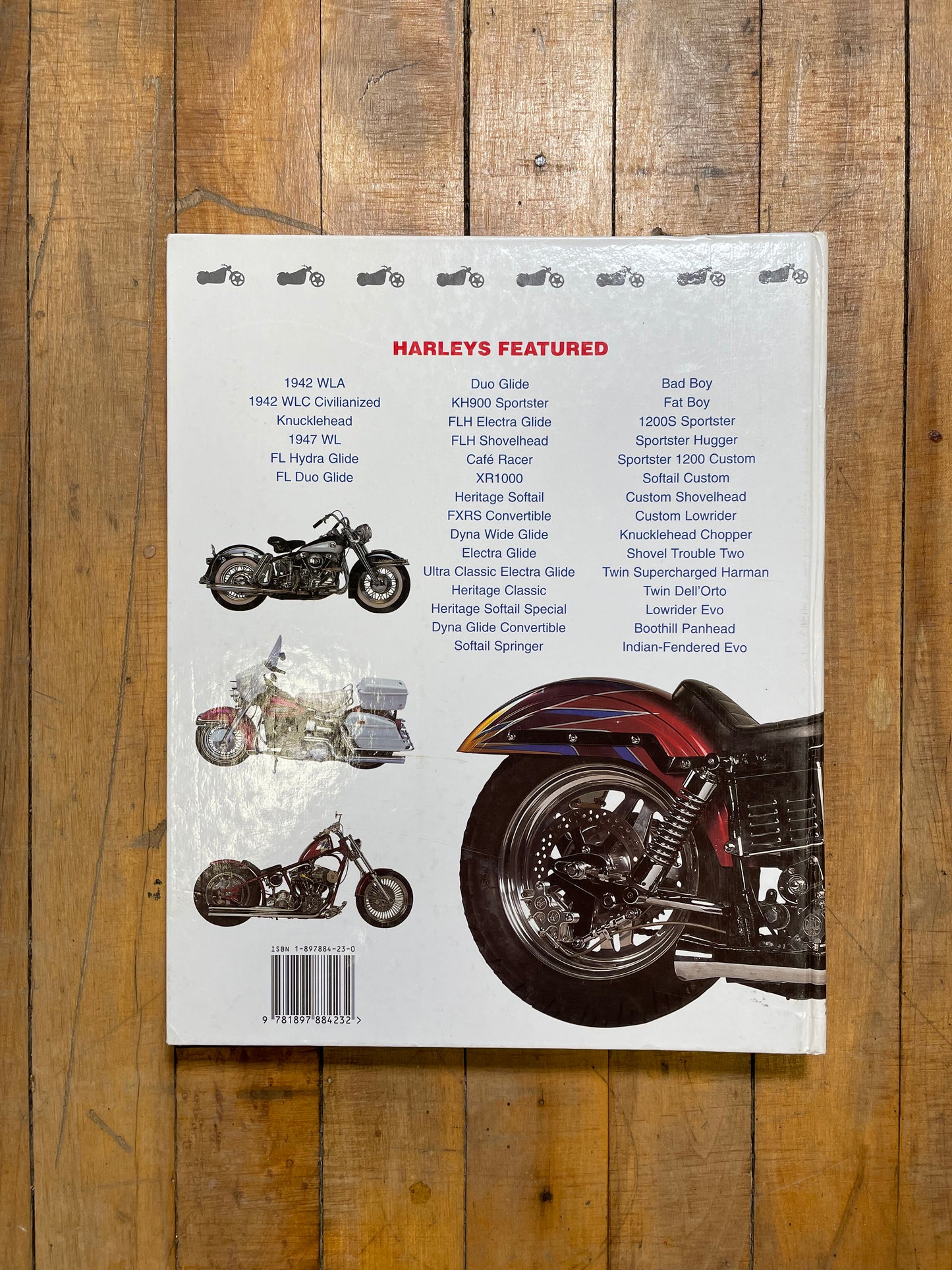 The Gatefold Book of Harley Davidson by Garry Stuart & John Carroll Book