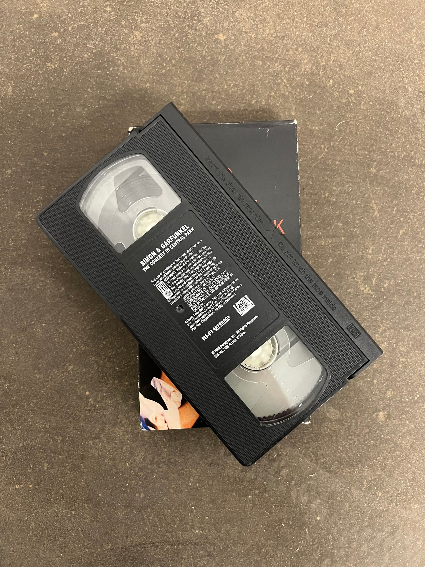 1991 Simon and Garfunkel The Concert in Central Park VHS Tape