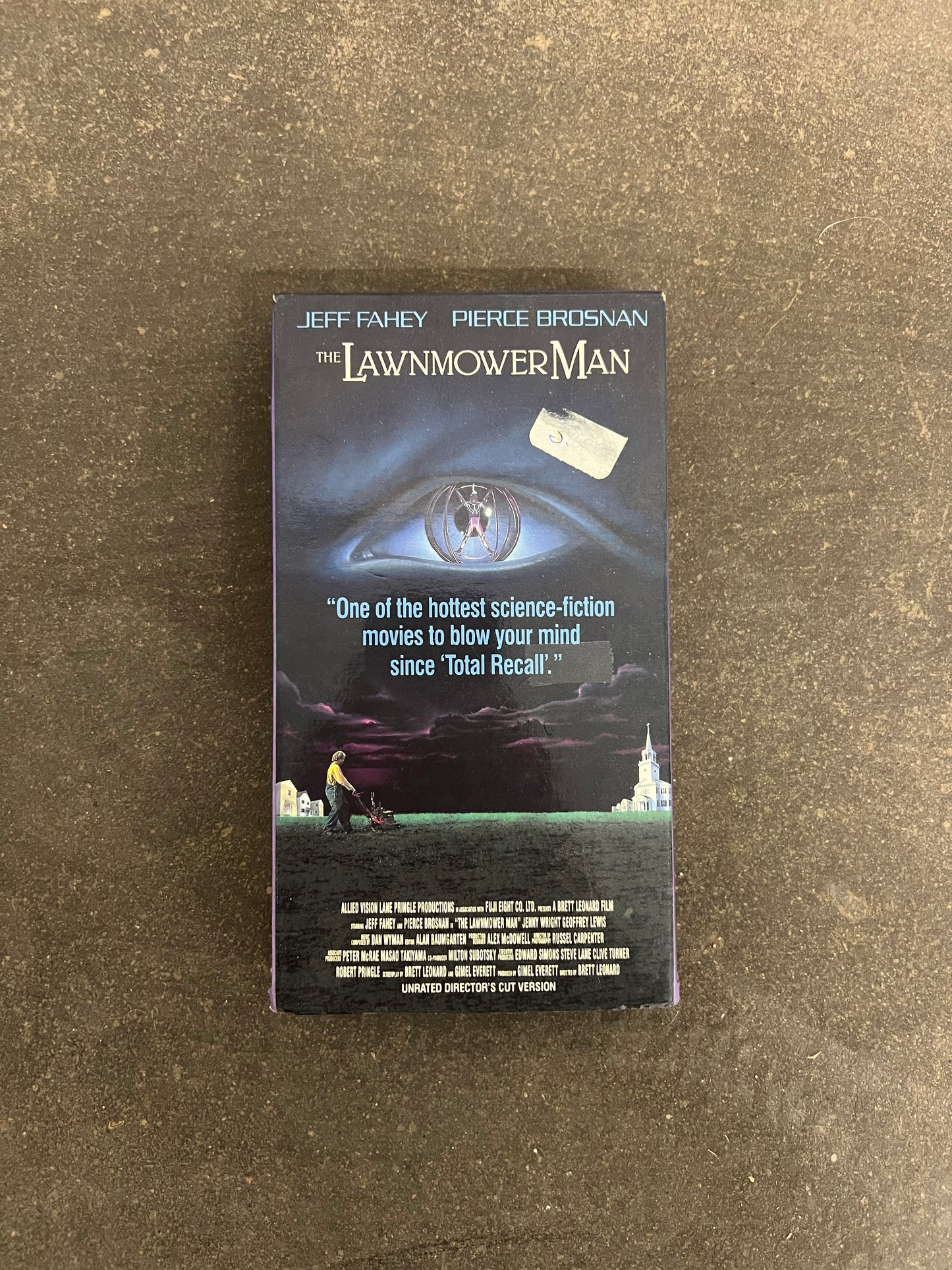 1992 The Lawnmower Man VHS Tape