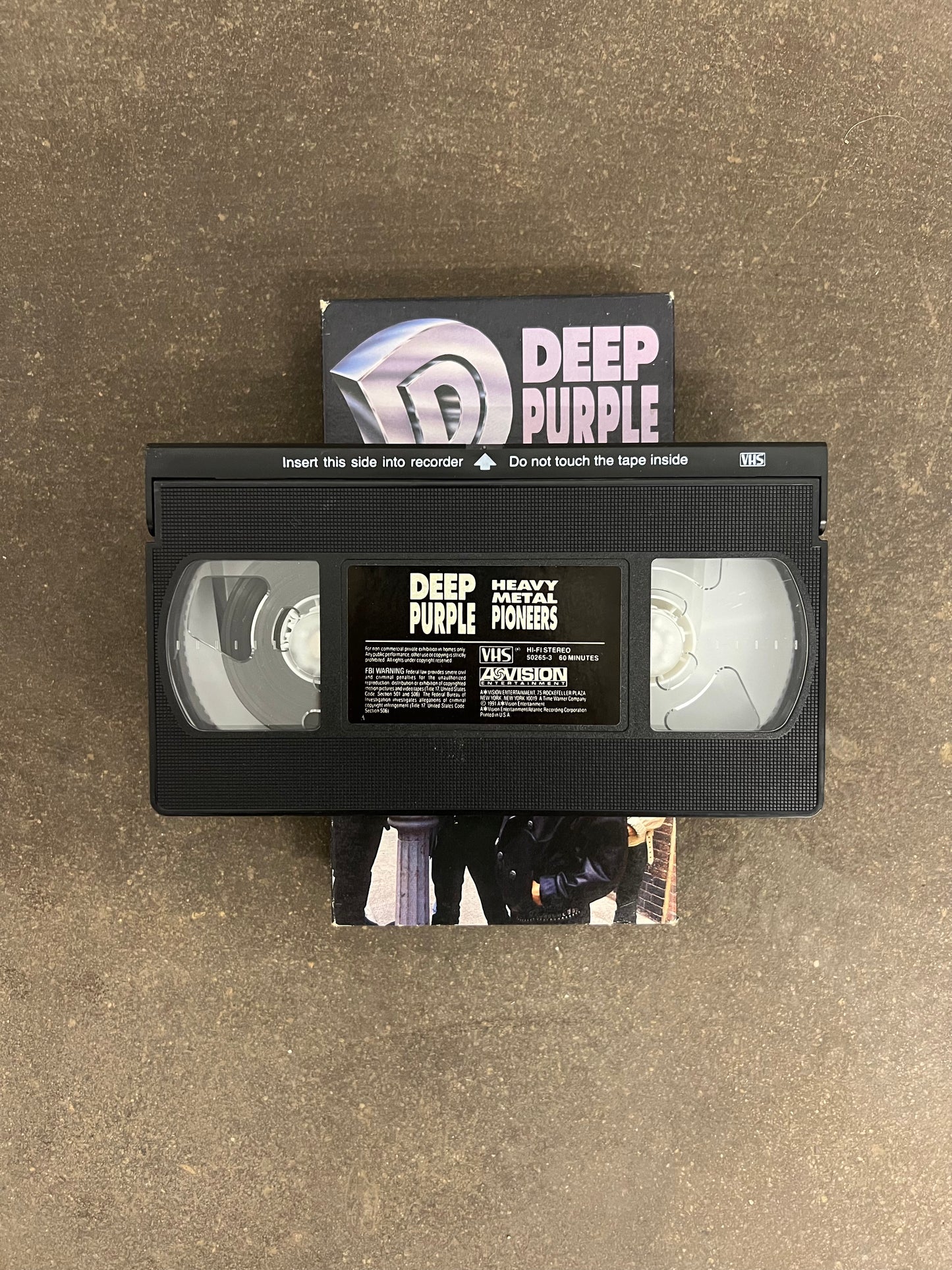 1991 Deep Purple: Heavy Metal Pioneers VHS Tape