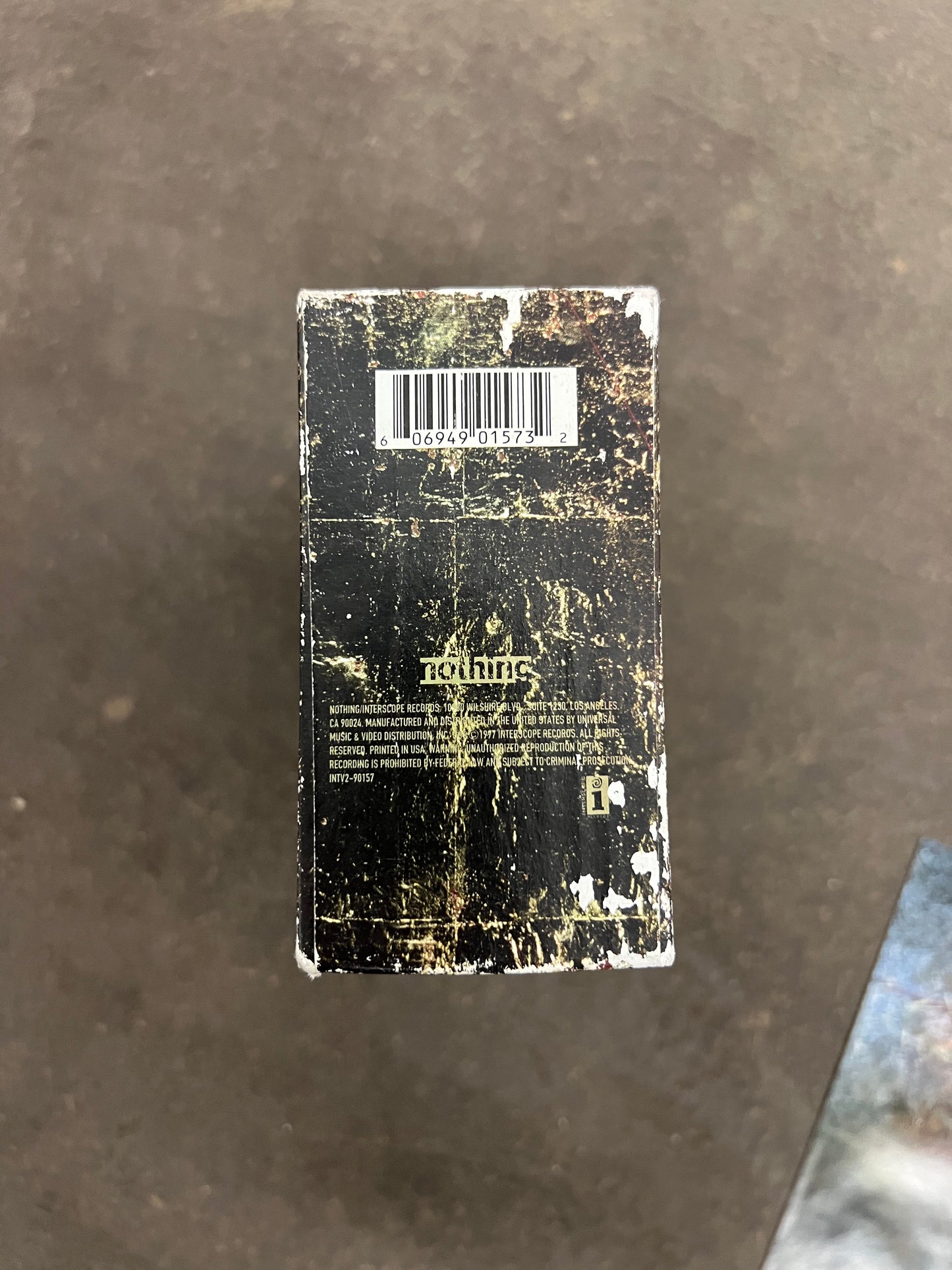1997 Nine Inch Nails: Closure VHS Tapes