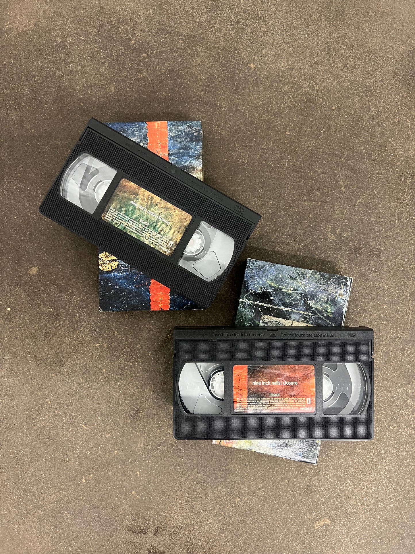 1997 Nine Inch Nails: Closure VHS Tapes