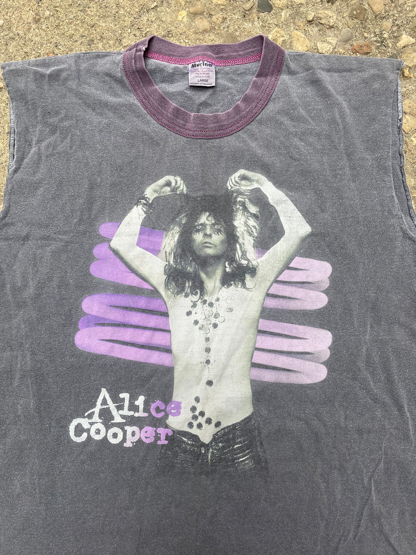 1990's Alice Cooper Sleeveless Band T-Shirt - L
