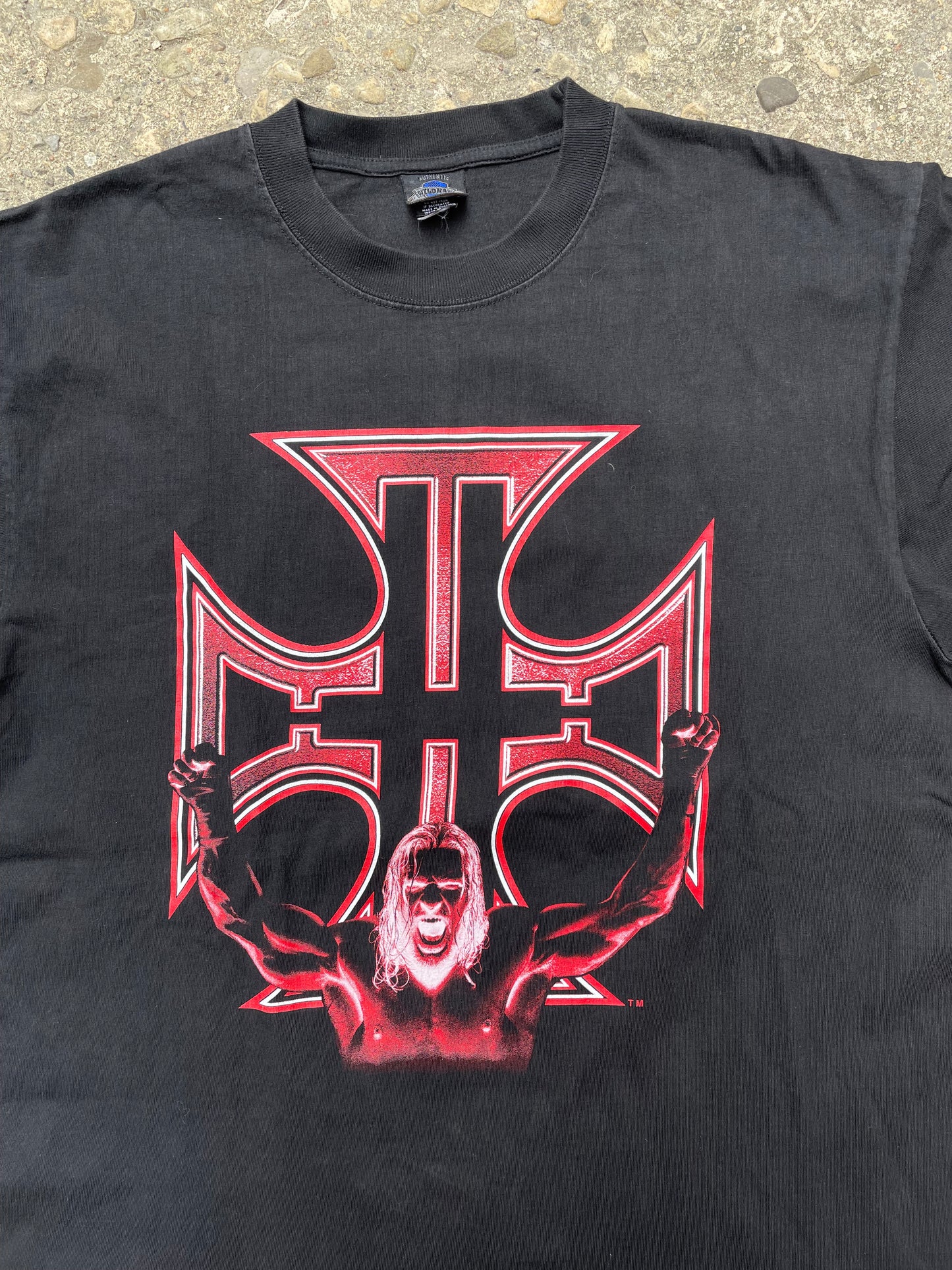 2002 WWF Triple H 'Screw The Rules' Wrestling T-Shirt - XL