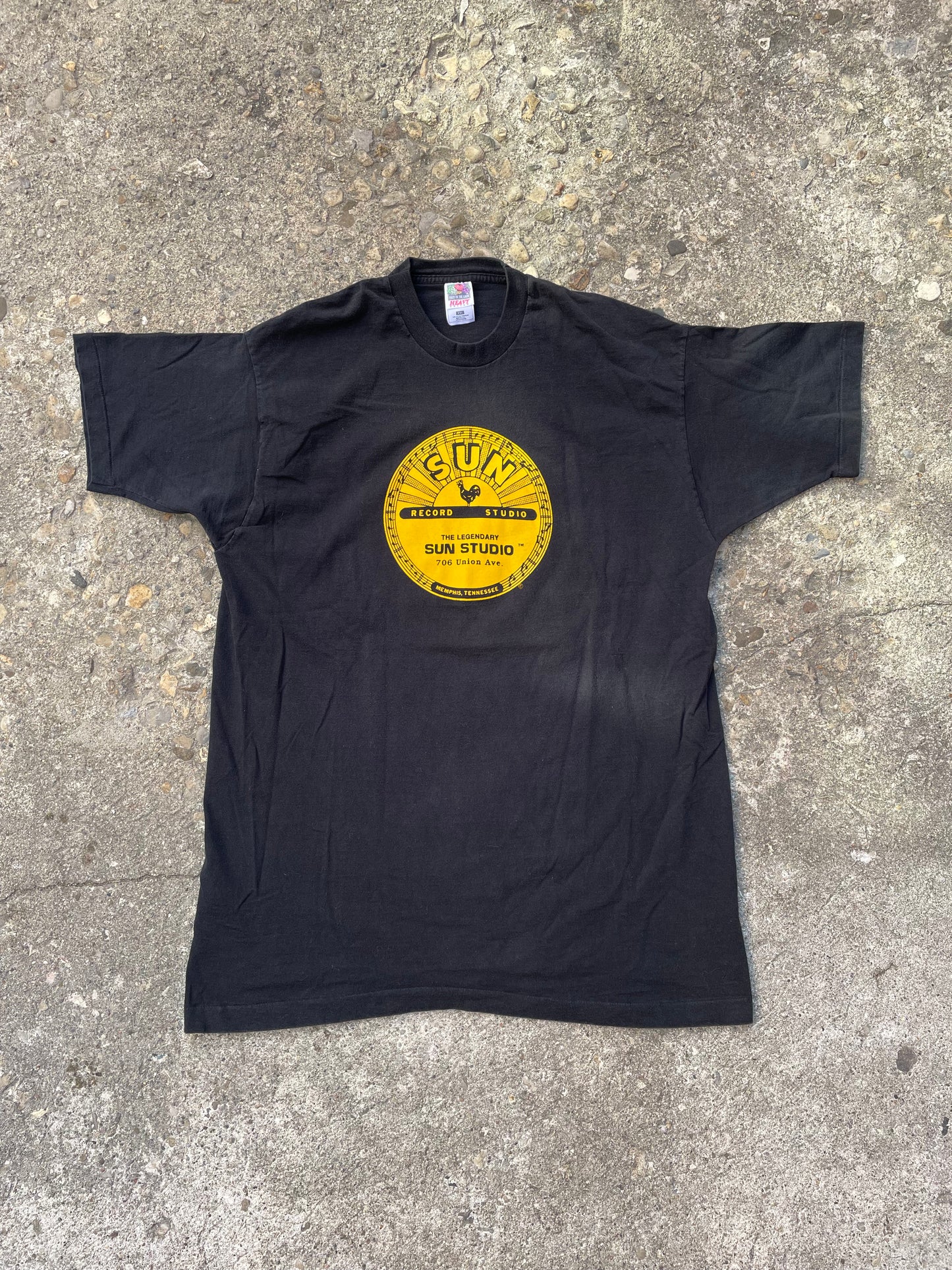 1990's Sun Records Studio Graphic Logo T-Shirt - XXL
