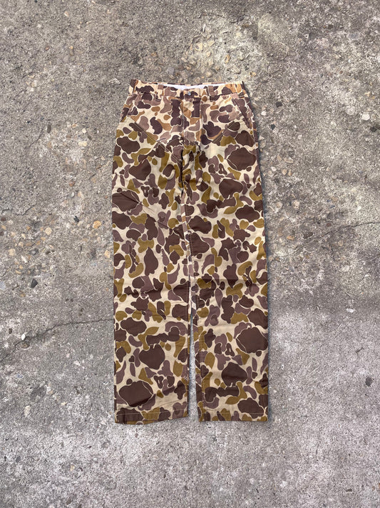 1970's/1980's Mountain Praire Duck Camo Hunting Pants - 34