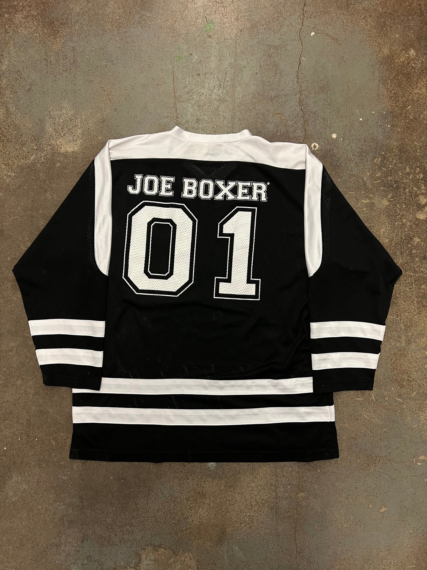 1990's Joe Boxer Ying Yang Hockey Jersey - XL