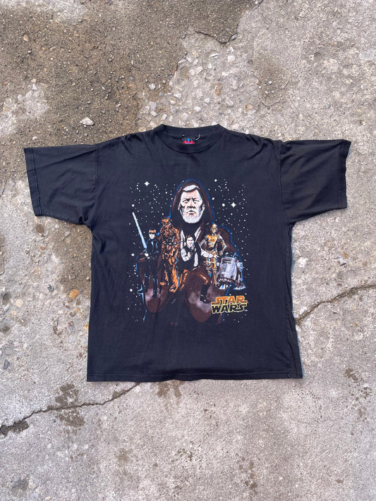 1997 Star Wars A New Hope Movie T-Shirt - XL