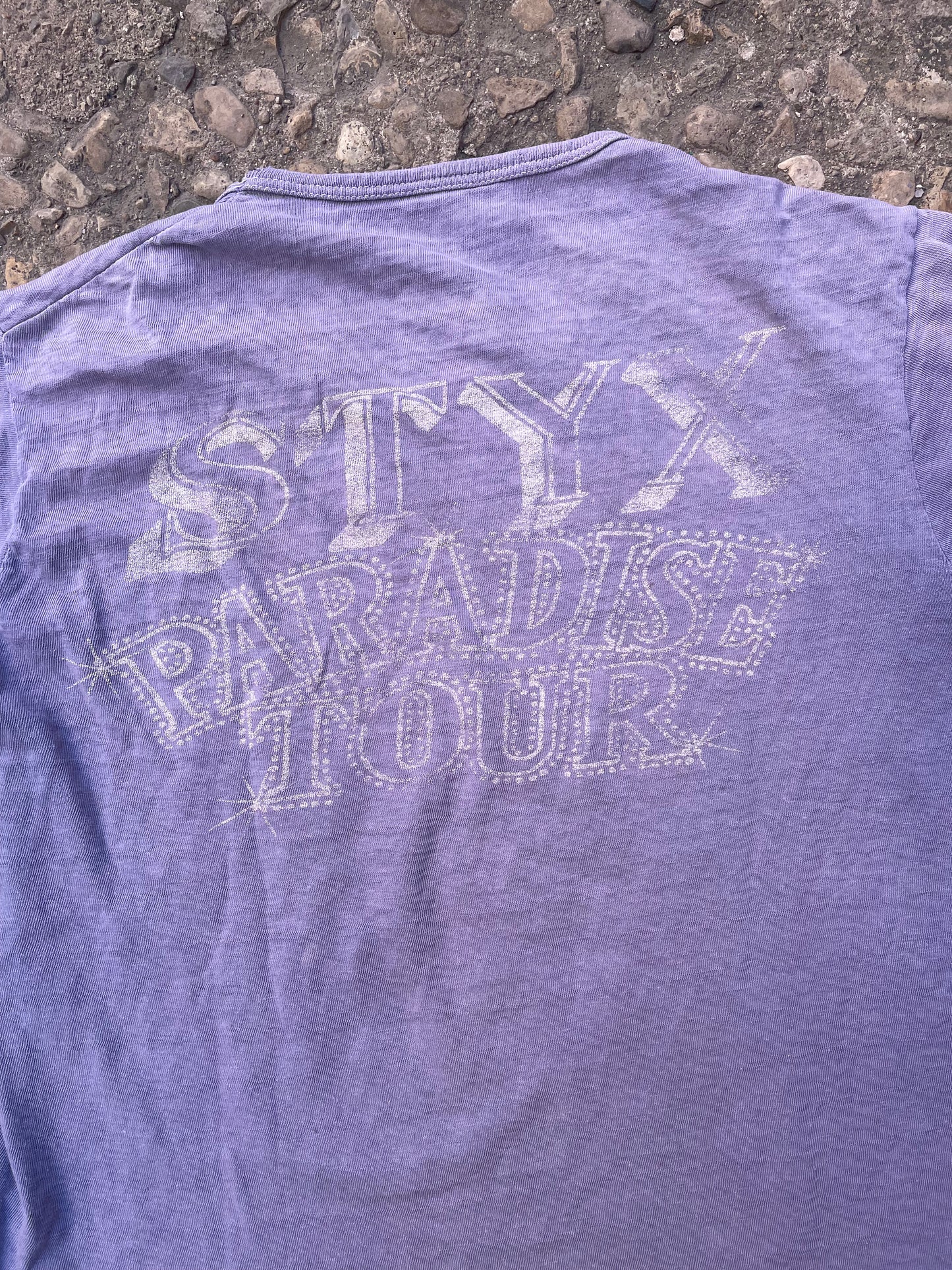 1981 Styx Paradise Tour Graphic Band T-Shirt - M