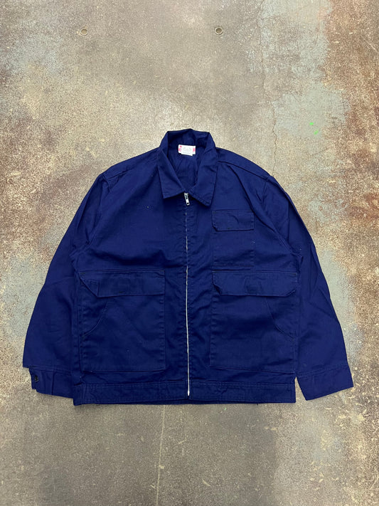 1990's Cotton Canvas Work Jacket - XL