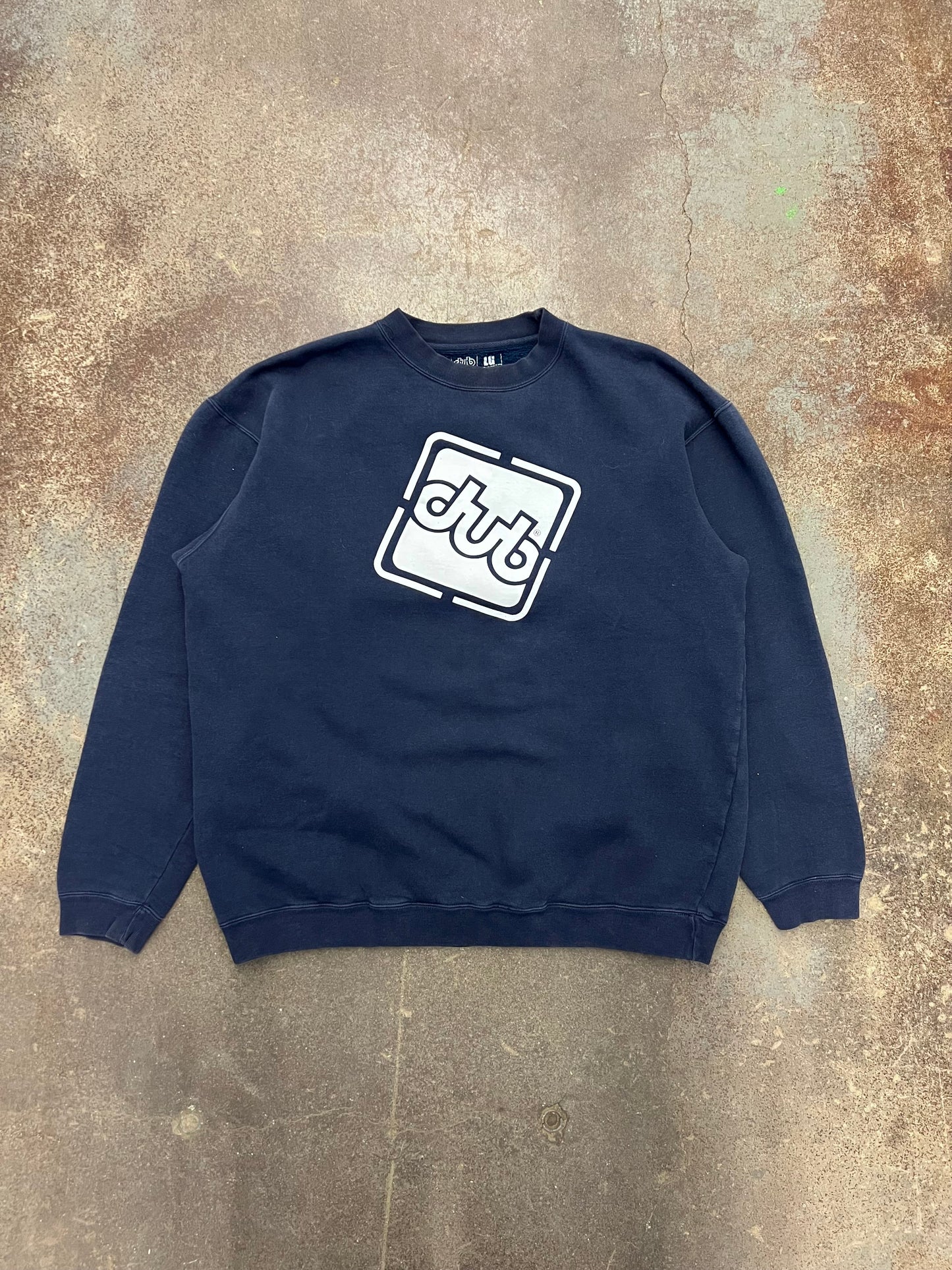 1990's/2000's Dub Brand Weathergear Graphic Crewneck Sweatshirt - L/XL