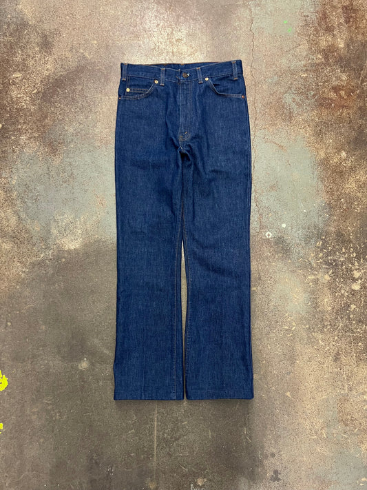 1981 Levi's 50718 Orange Tab Dark Wash Denim Jeans - 30