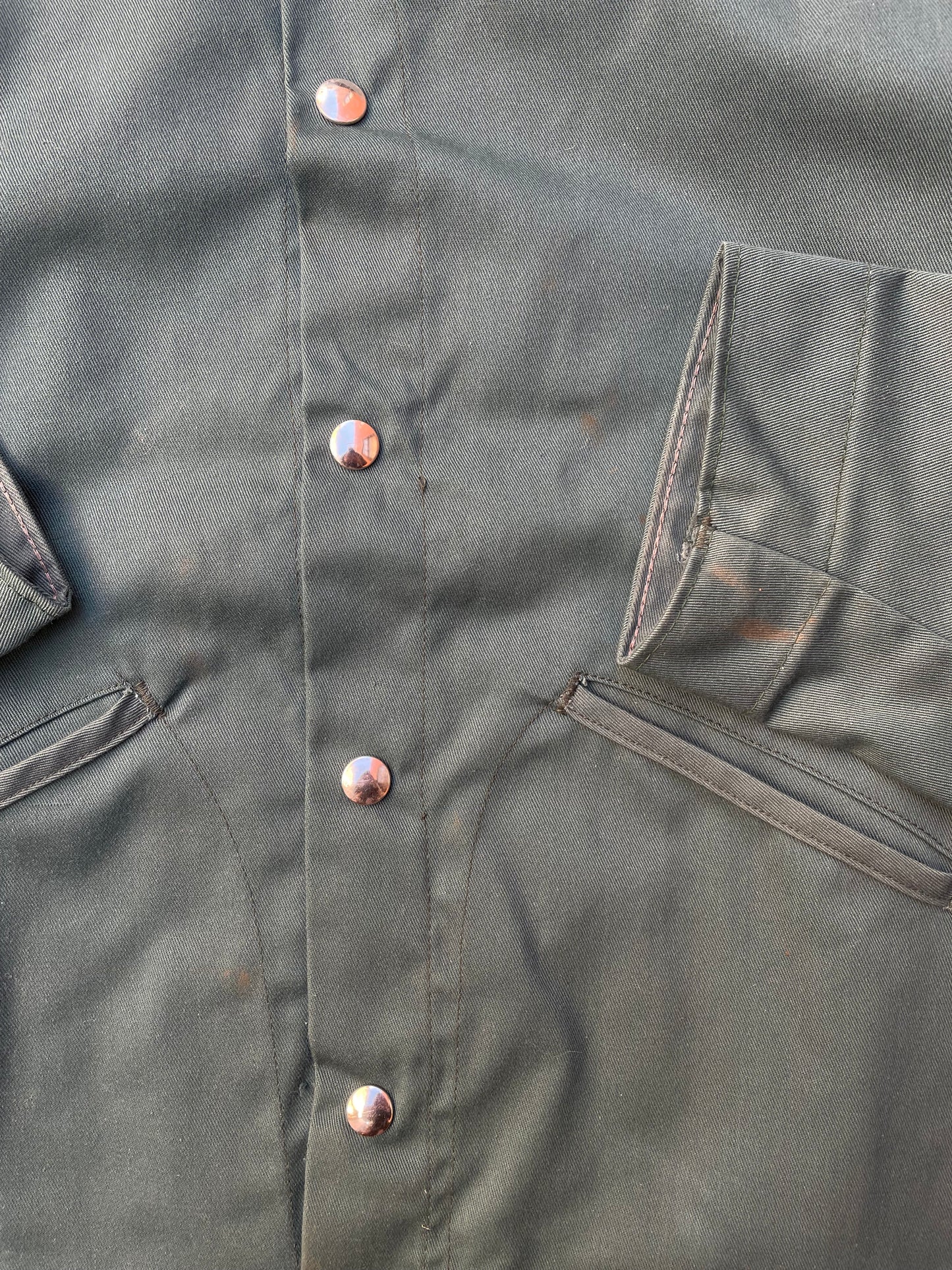 1970's JP Hammill Flannel Lined Work Jacket - L