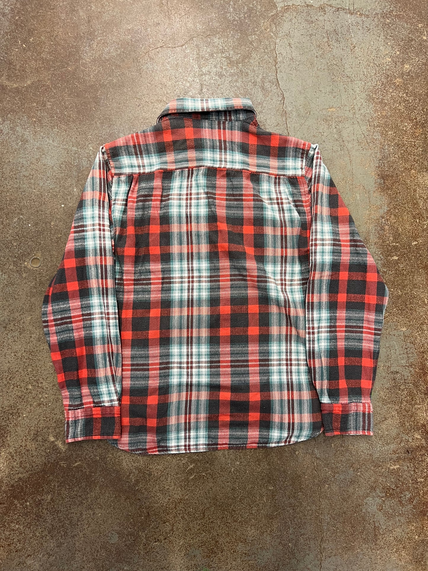2000's Stussy Cotton Flannel Button Up Shirt - M