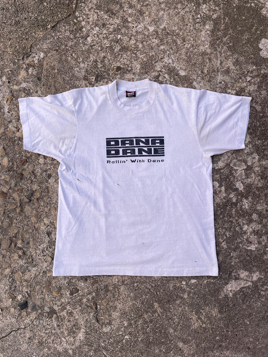 1995 Dana Dane 'Rollin' With Dane' Album Rap T-Shirt - L
