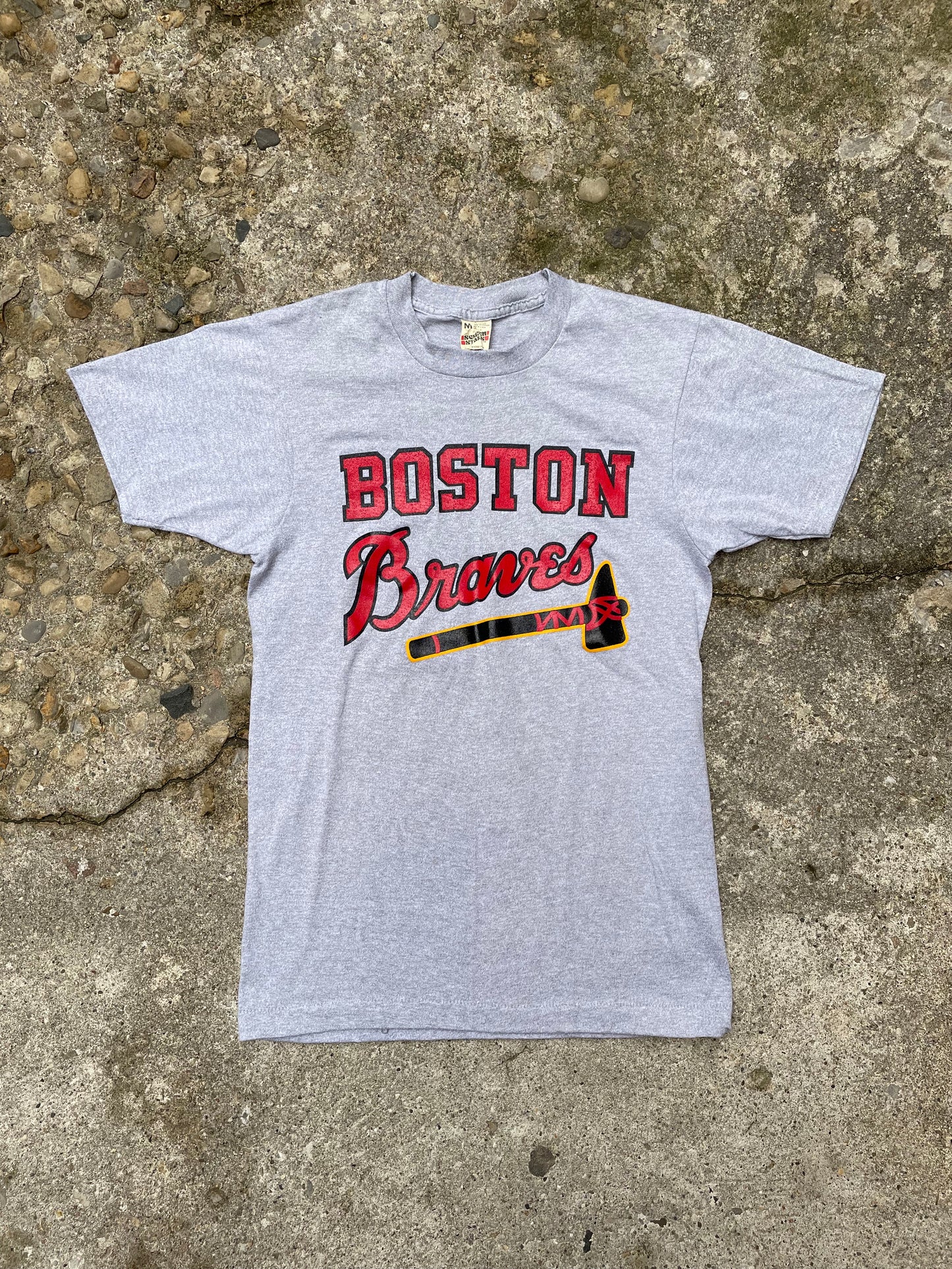 1980's Boston Braves MLB Graphic T-Shirt - S
