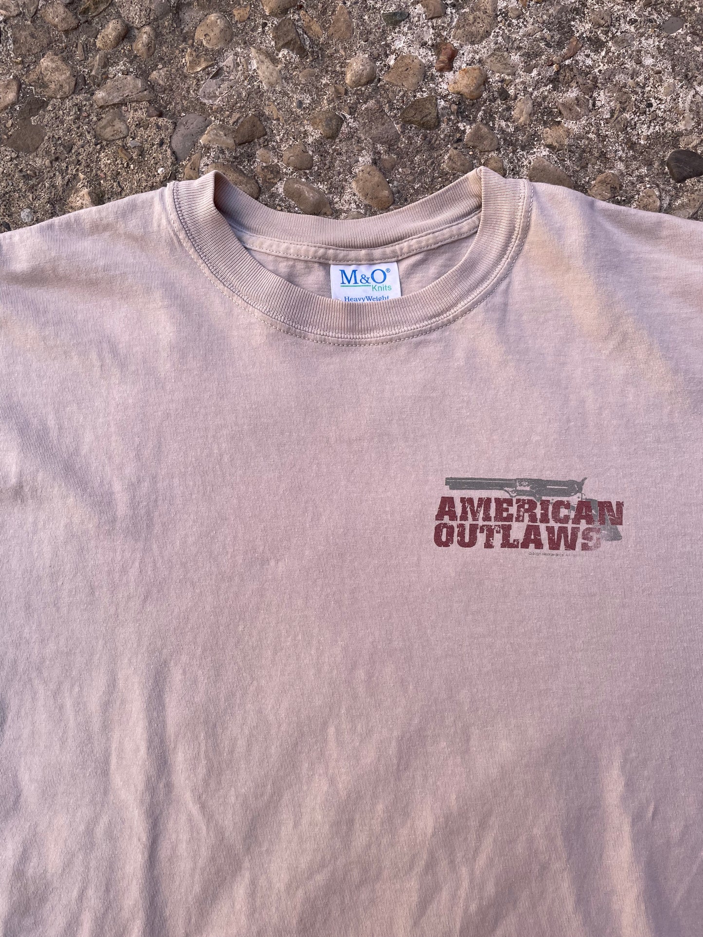 2001 American Outlaws Movie Promo Graphic T-Shirt - XL