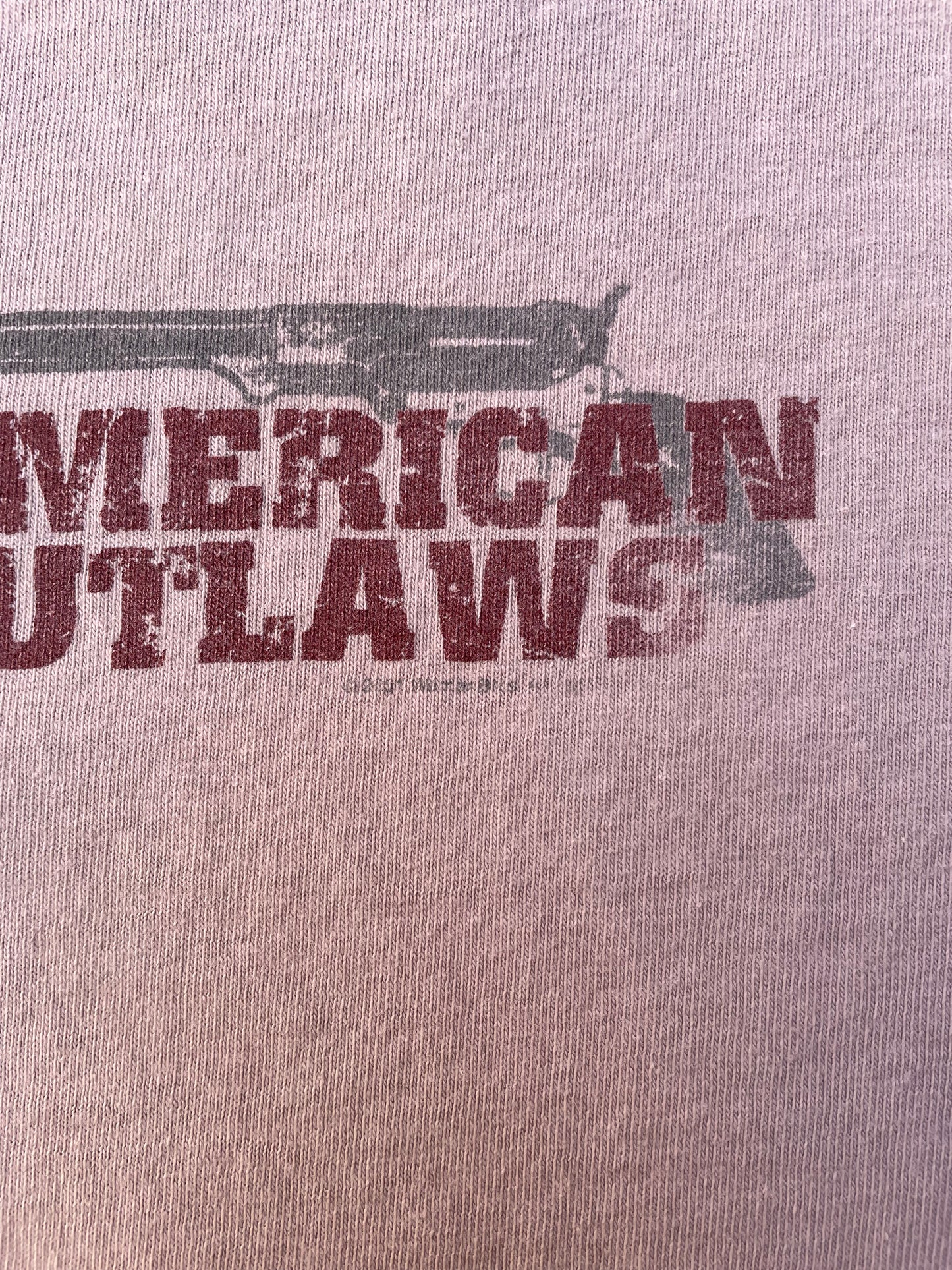 2001 American Outlaws Movie Promo Graphic T-Shirt - XL