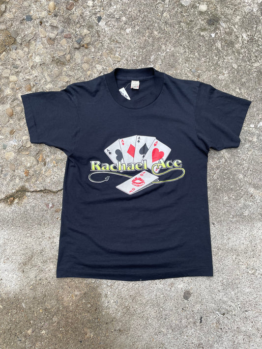 1980's Rachael Ace 'For a Good Time Call...' Graphic T-Shirt - S