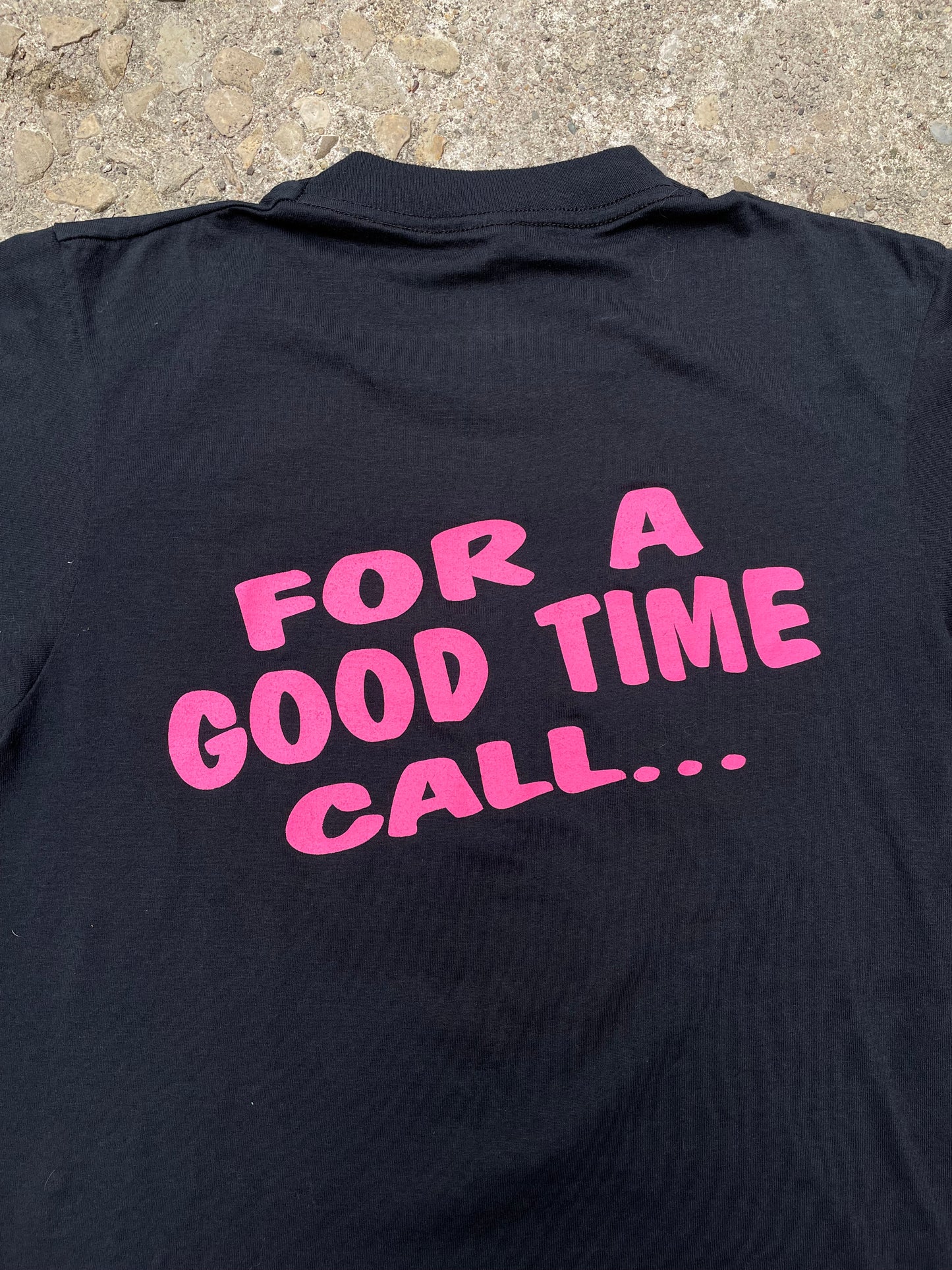 1980's Rachael Ace 'For a Good Time Call...' Graphic T-Shirt - S