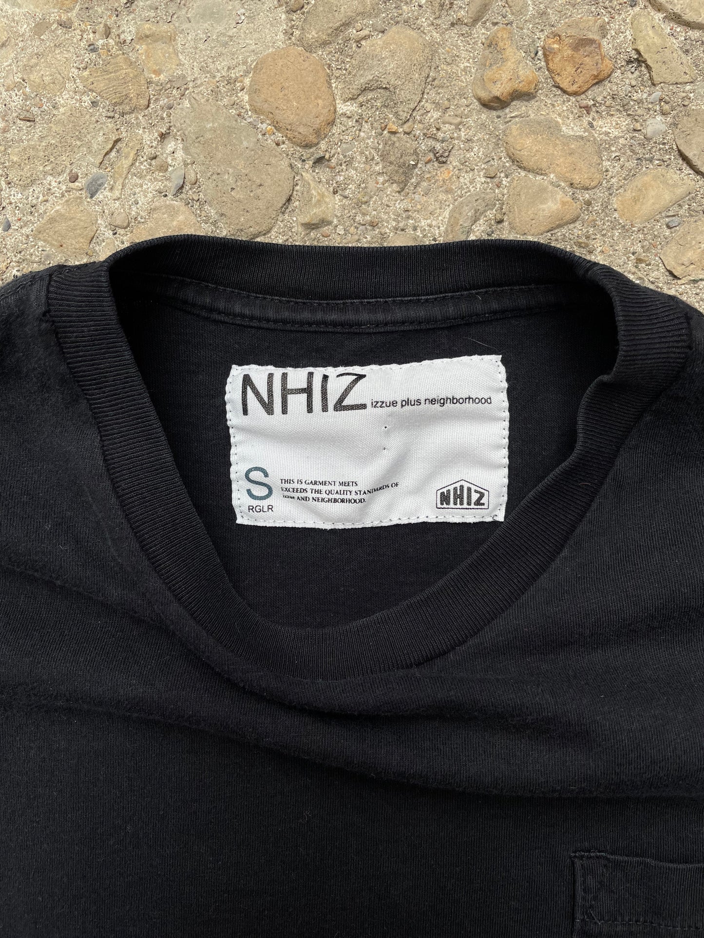 NHIZ Izzue Plus Neighborhood Skull Patch T-Shirt