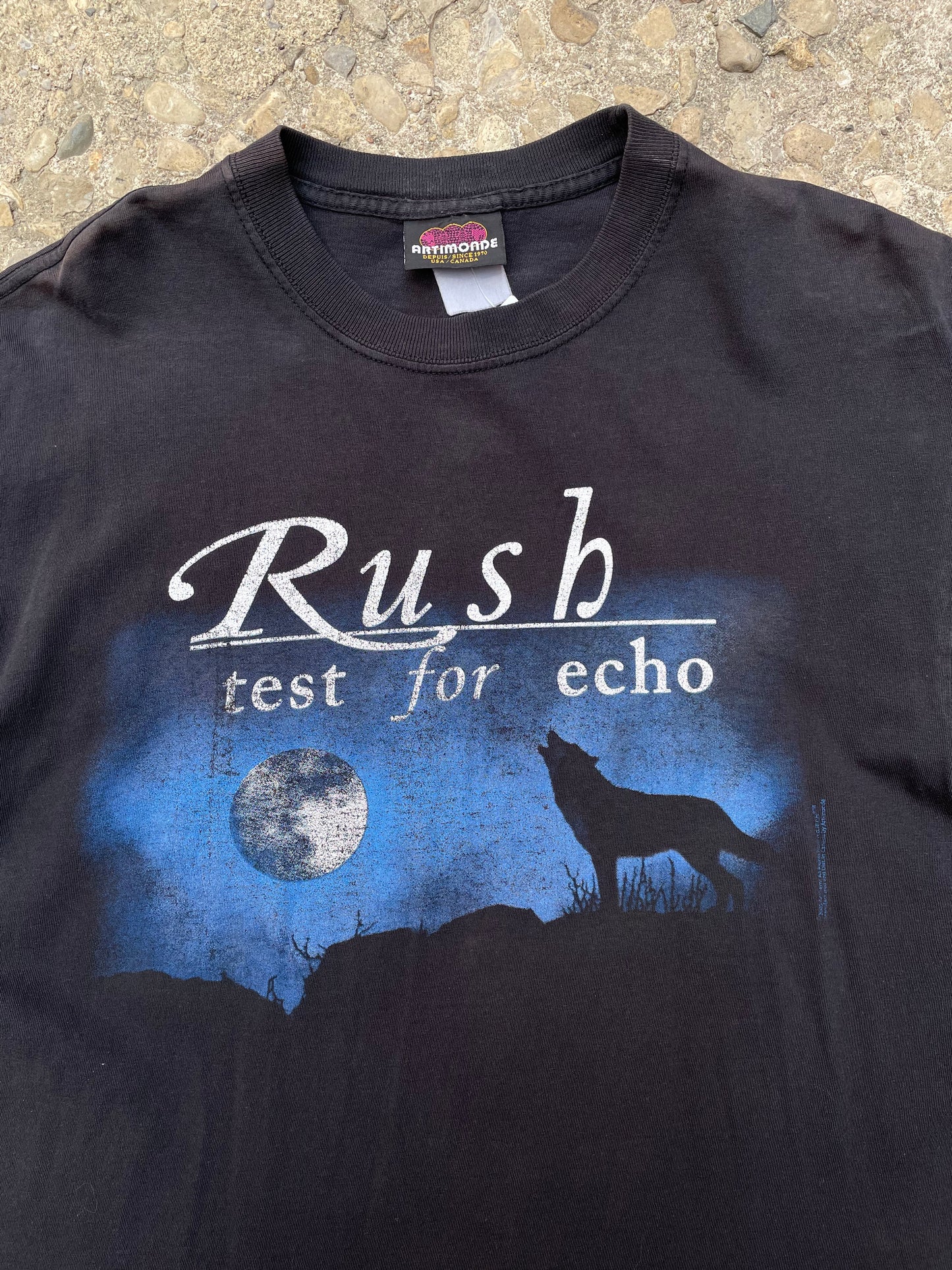 2005 Rush Test for Echo Album Band T-Shirt - L