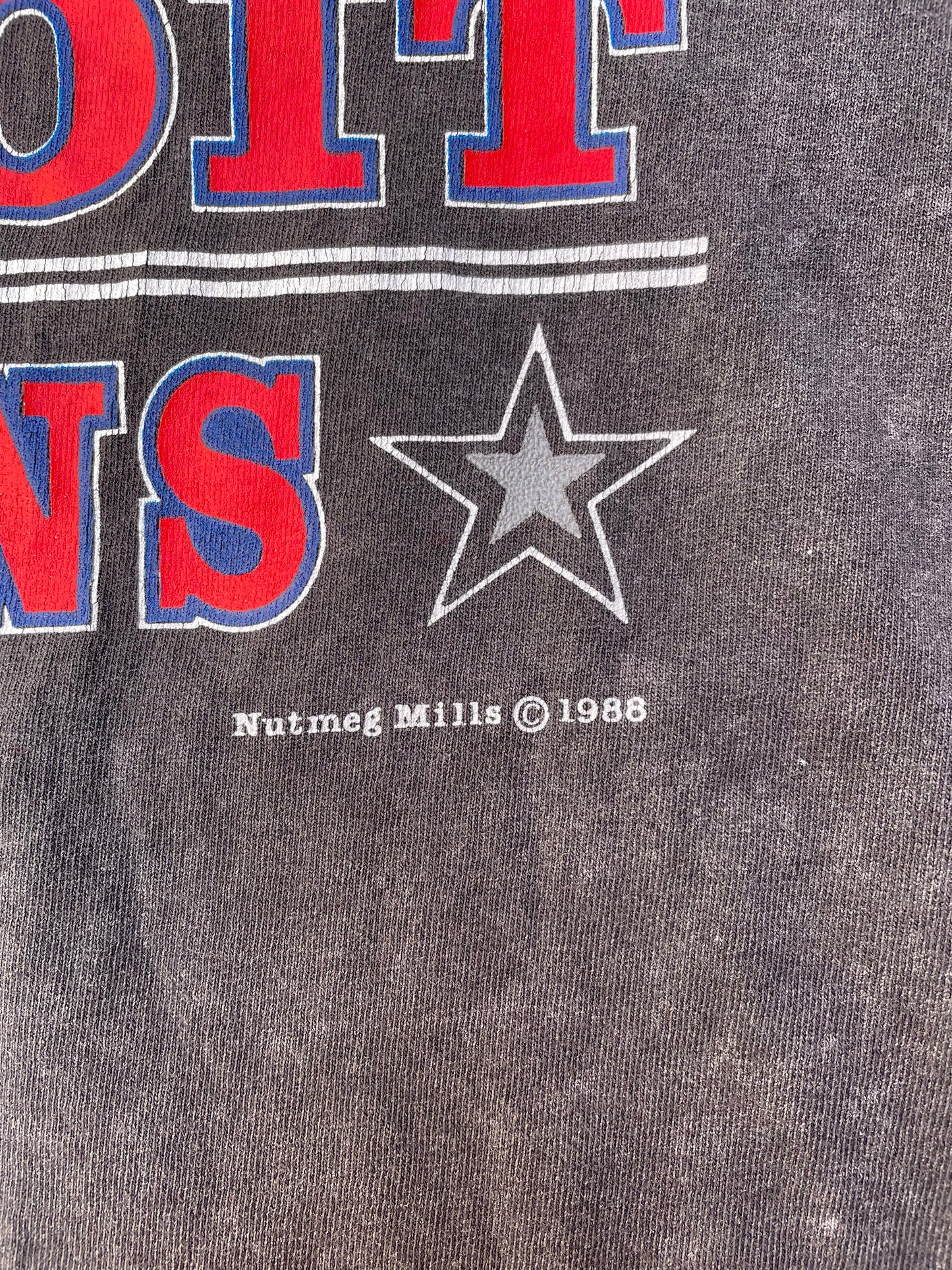 1988 Nutmeg Mills Detroit Pistons Graphic Sleeveless T-Shirt - XL