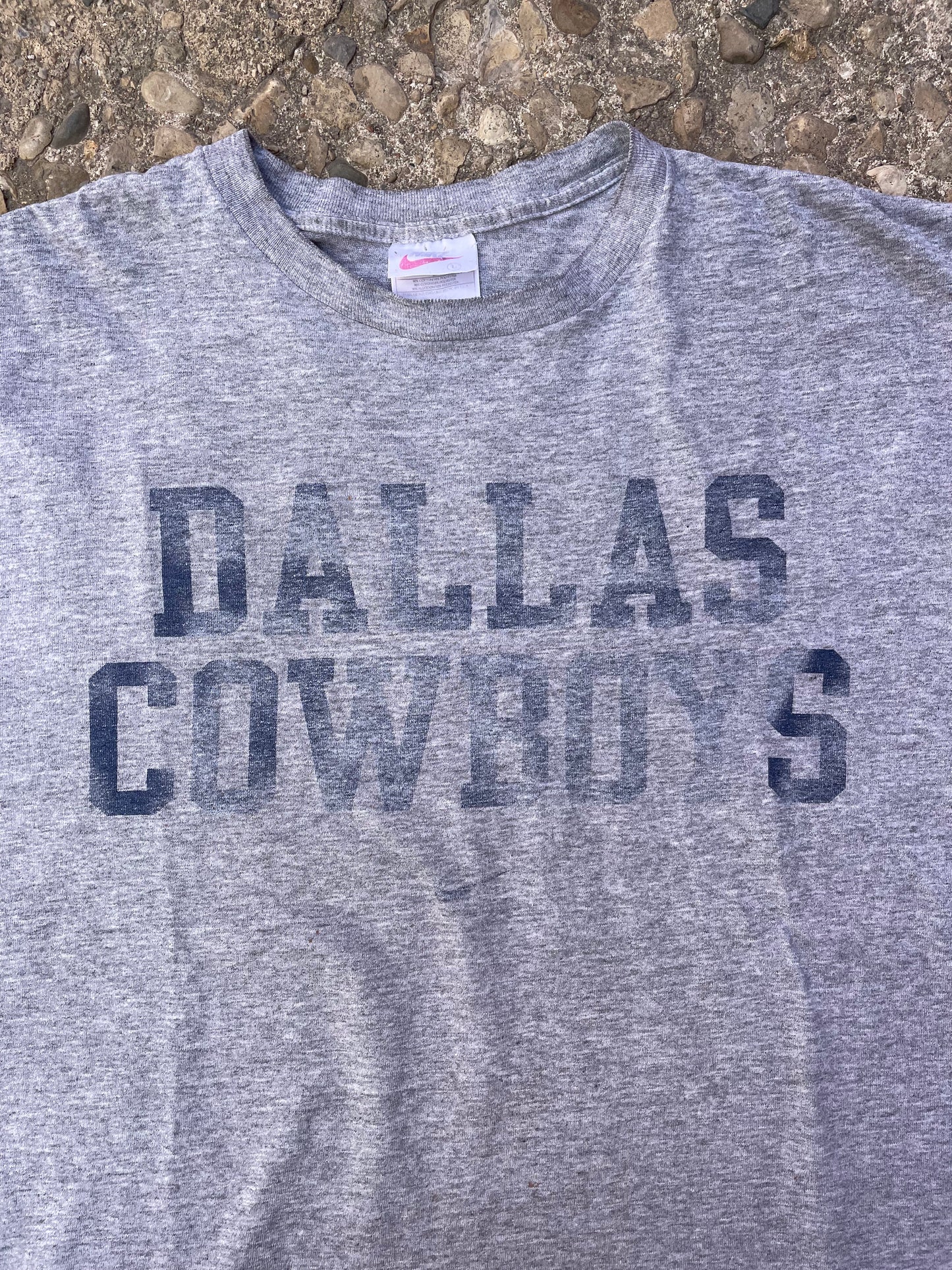 1990's Nike Dallas Cowboys Faded Graphic T-Shirt - L