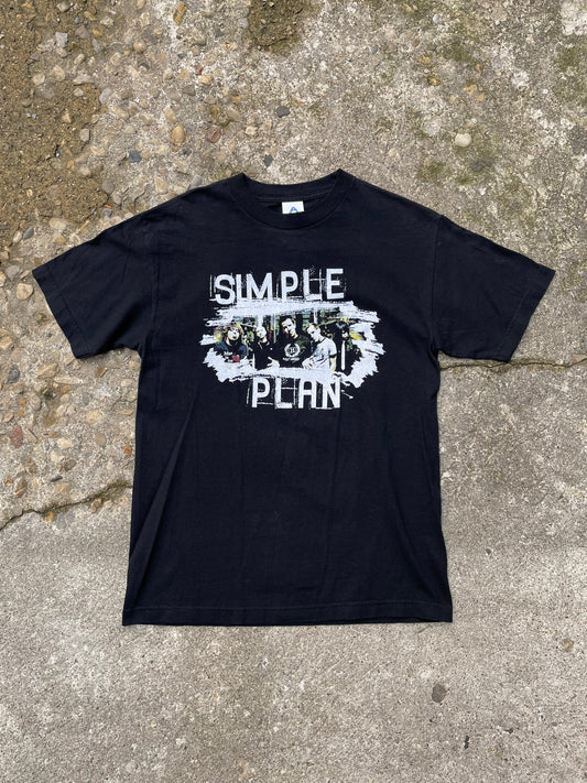 2000's Simple Plan Graphic Band T-Shirt - M