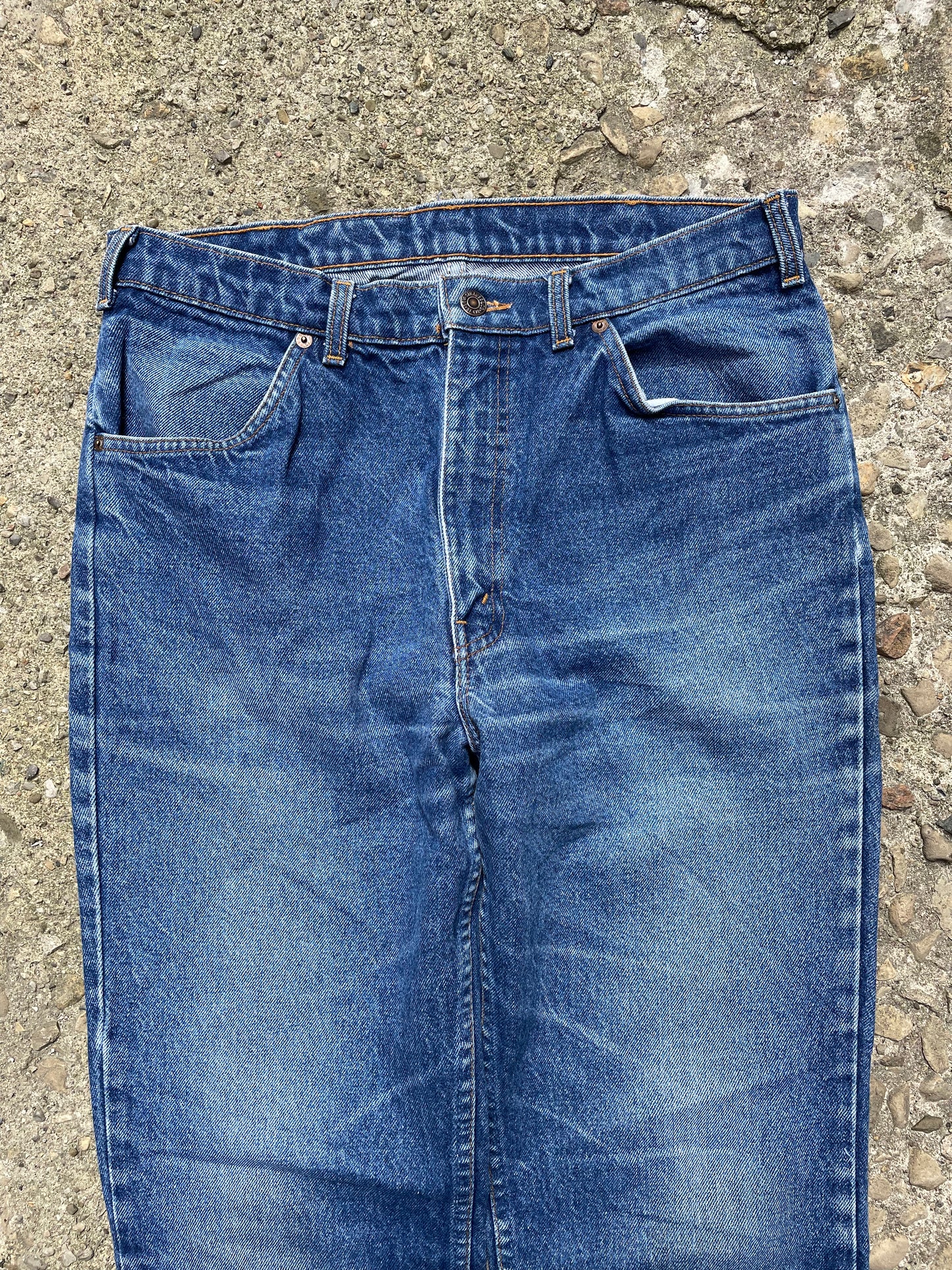 1990's Levi's 619 Orange Tab Denim Jeans - 32