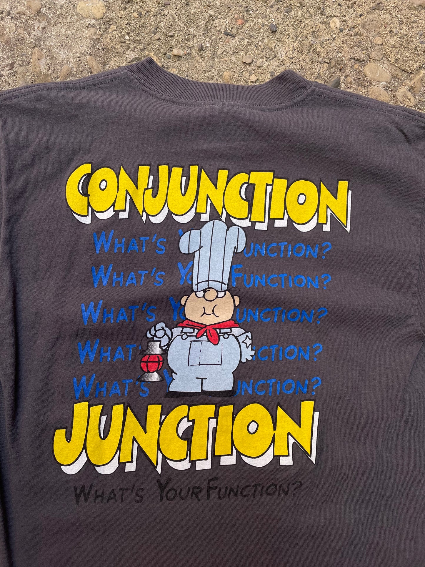1990's School House Rock 'Conjunction Junction' T-Shirt - M