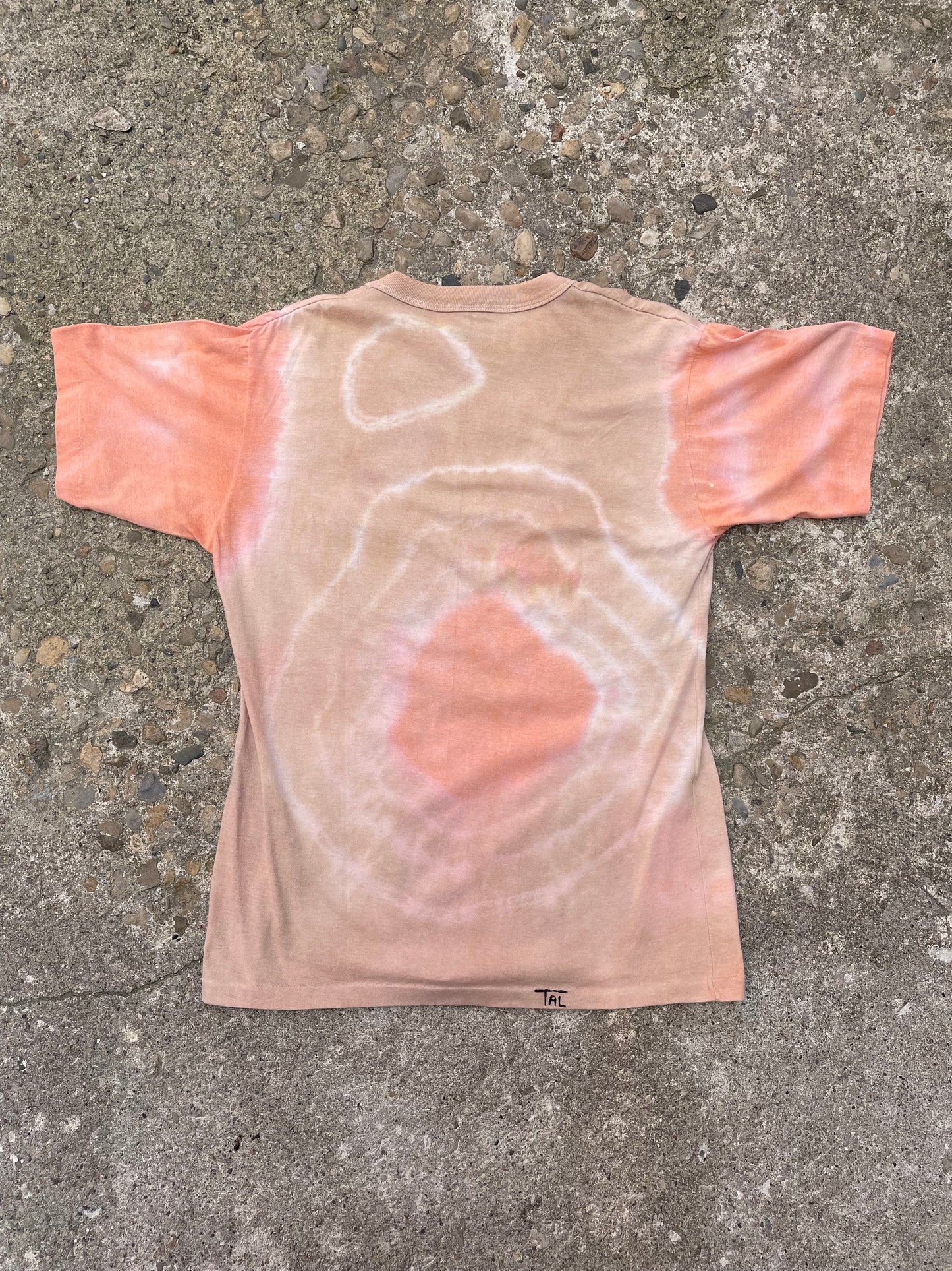 1980's Tie Dye Pocket T-Shirt - L