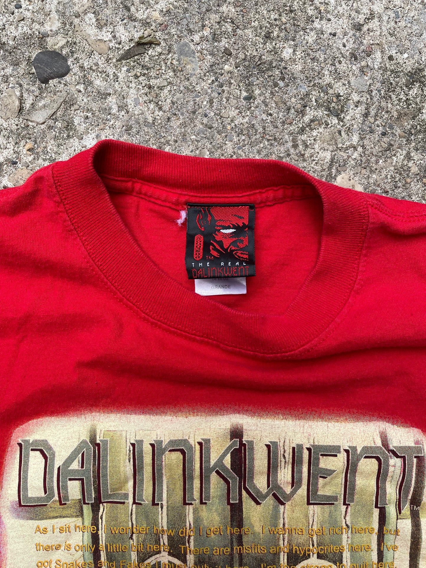 1990's/2000's Dalinkwent Graphic T-Shirt - L