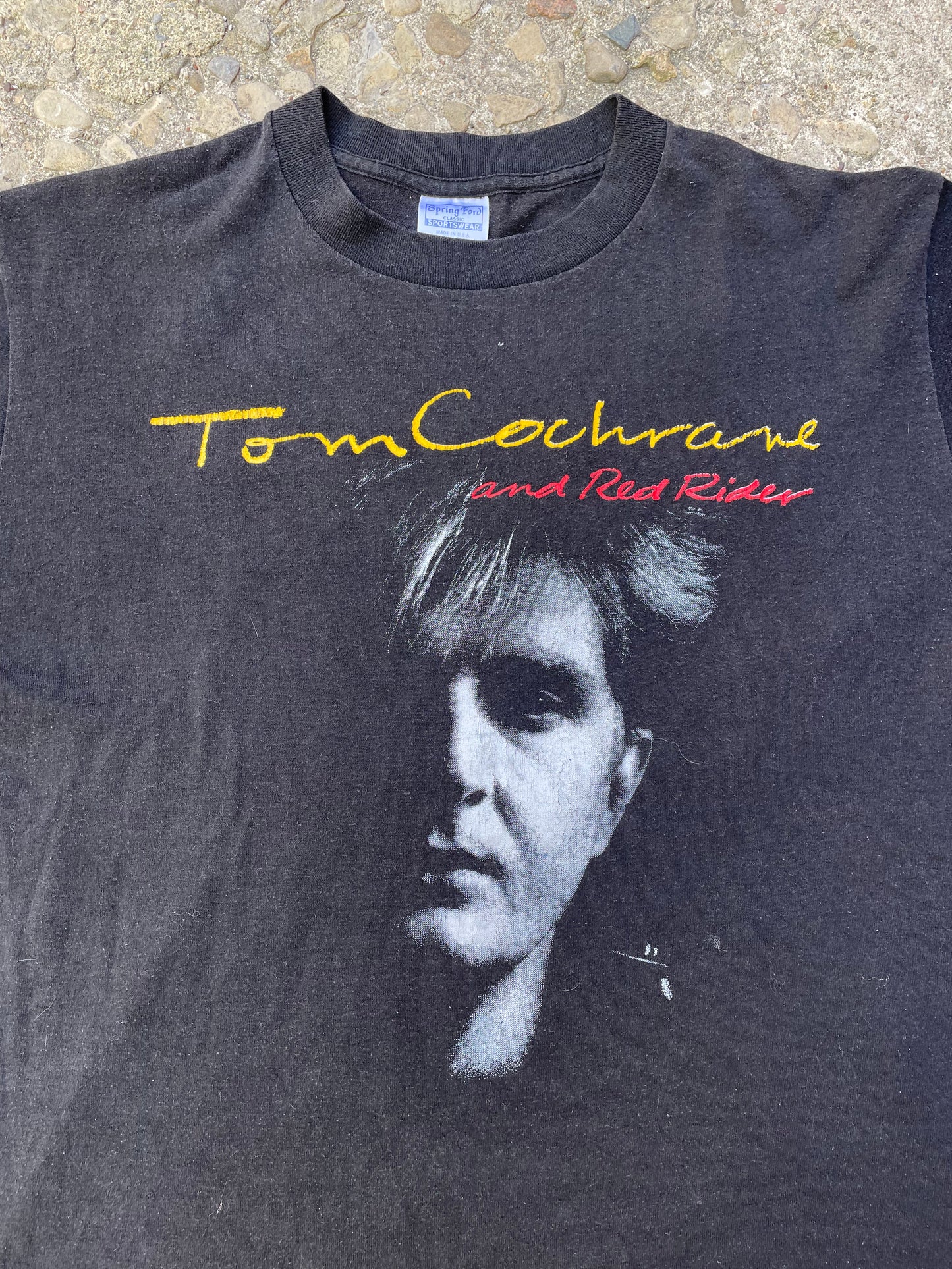 1986 Tom Cochrane & Red Rider Album Band T-Shirt - L