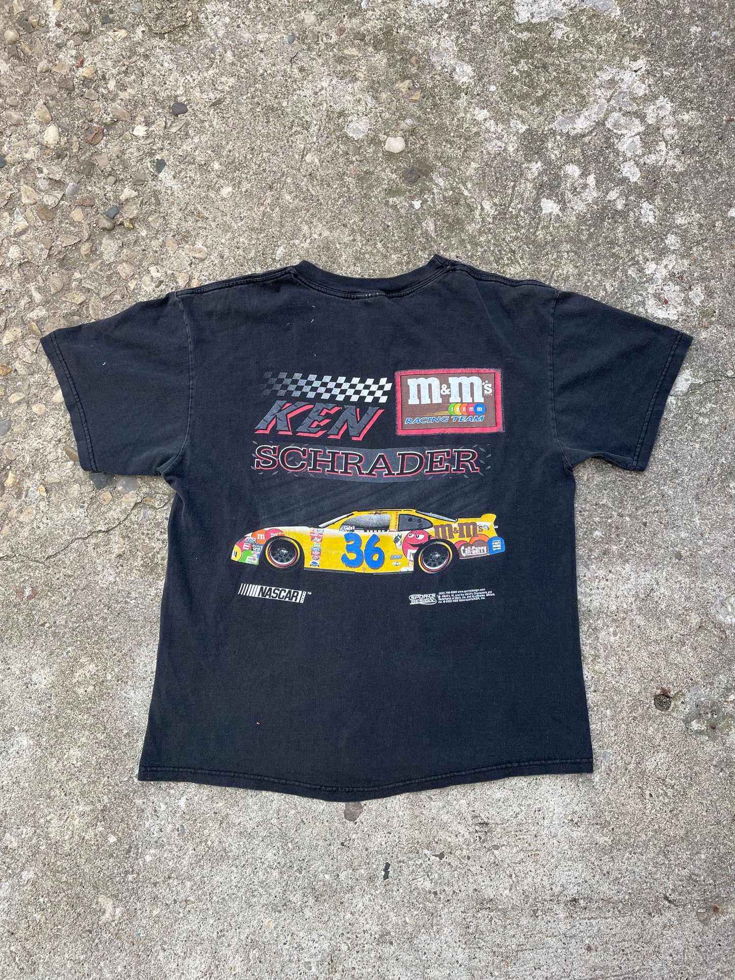 2000 Nascar M&M's Racing Team T-Shirt - L