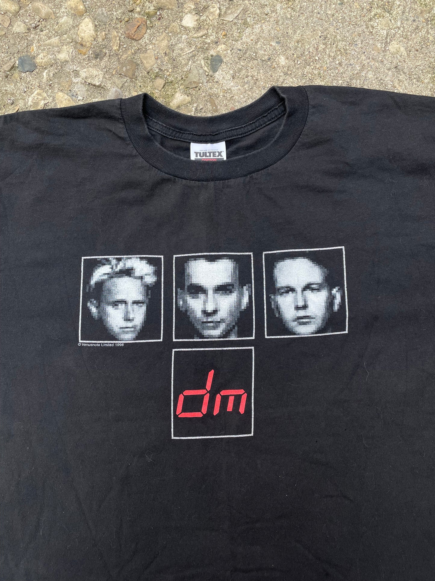 1998 Depeche Mode 'The Singles' Tour Band T-Shirt - XL