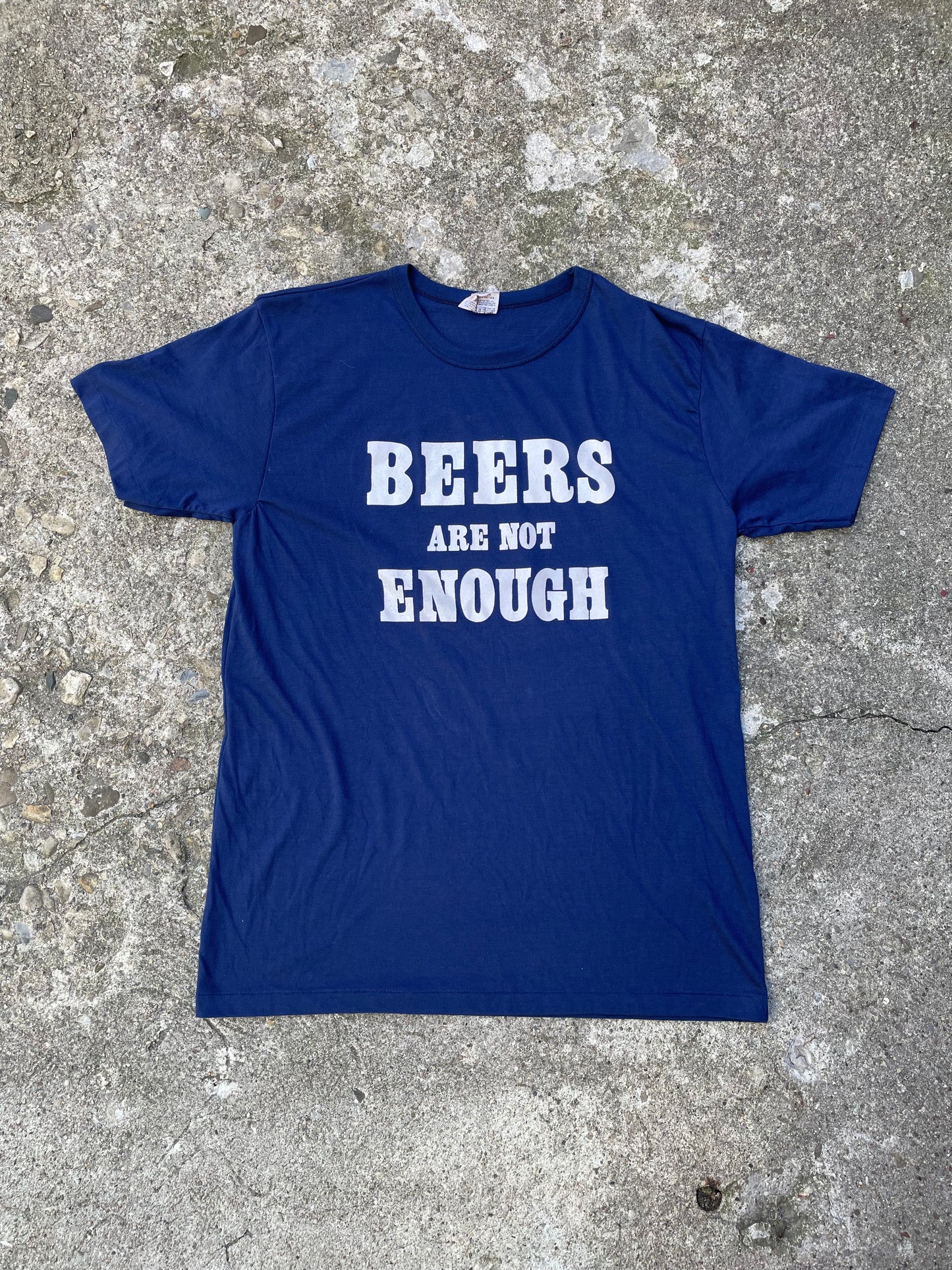 1980's 'Beers Are not Enough' Graphic T-Shirt - M