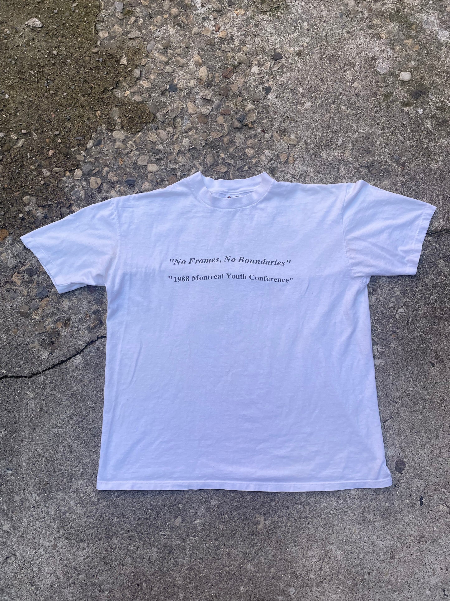 1988 Montreat Youth Conference Mona Lisa Art T-Shirt - XL