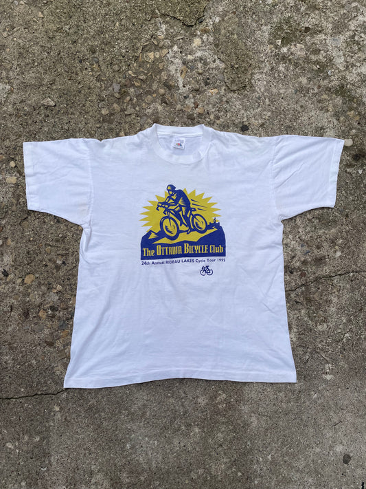 1995 The Ottawa Bicycle Club Graphic T-Shirt - XL