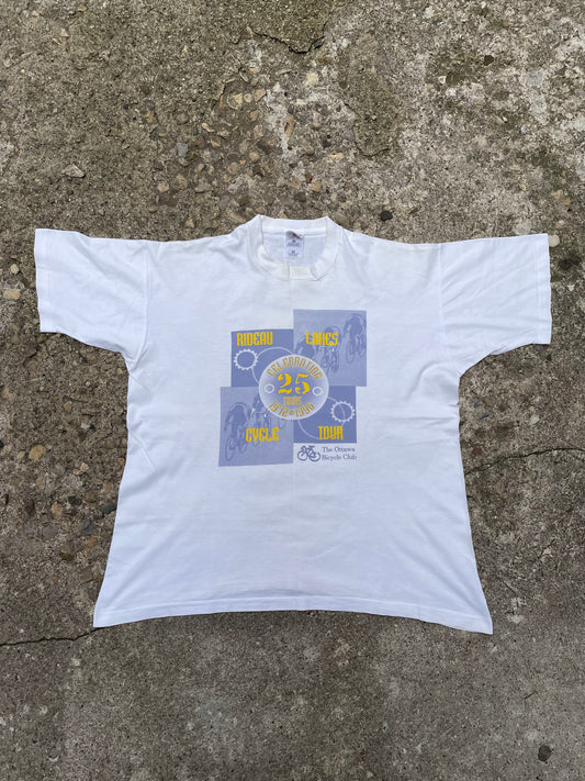 1996 The Ottawa Bicycle Club Graphic T-Shirt - XL