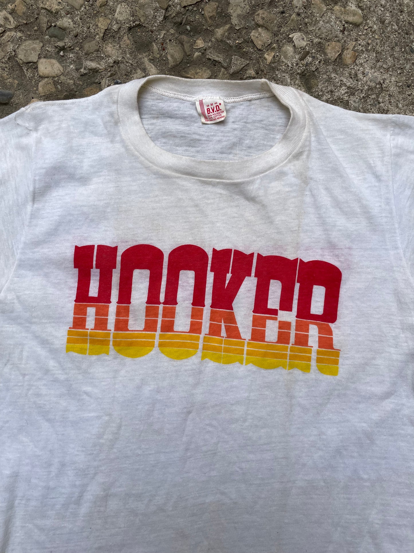 1974 Hooker Headers Indianapolis 500 Graphic T-Shirt - M