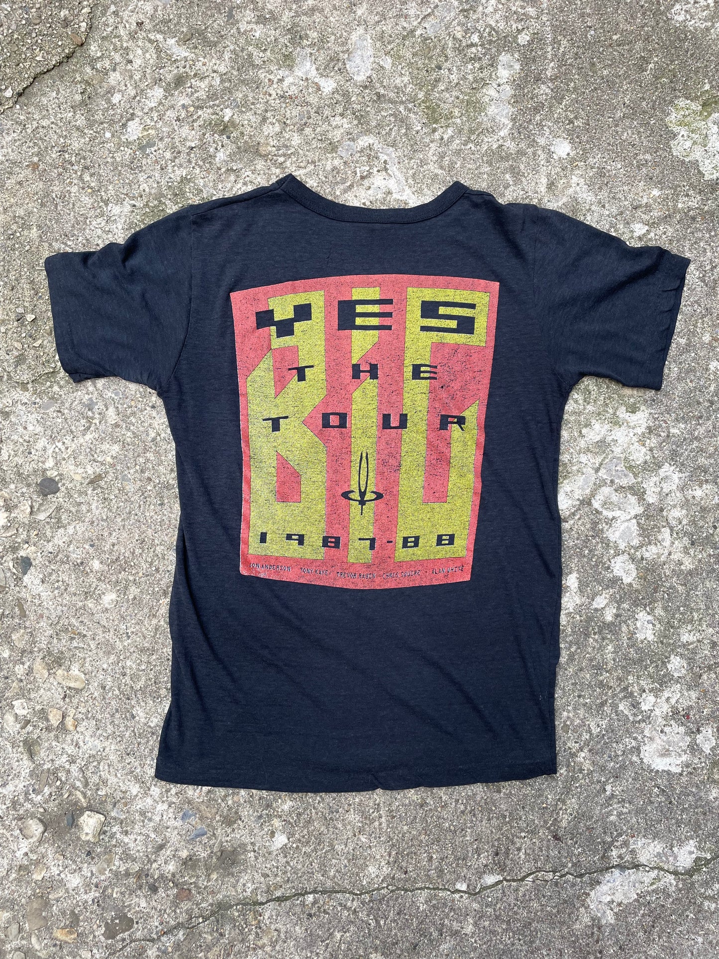 1987/1988 Yes 'The Big Tour' Band T-Shirt - M