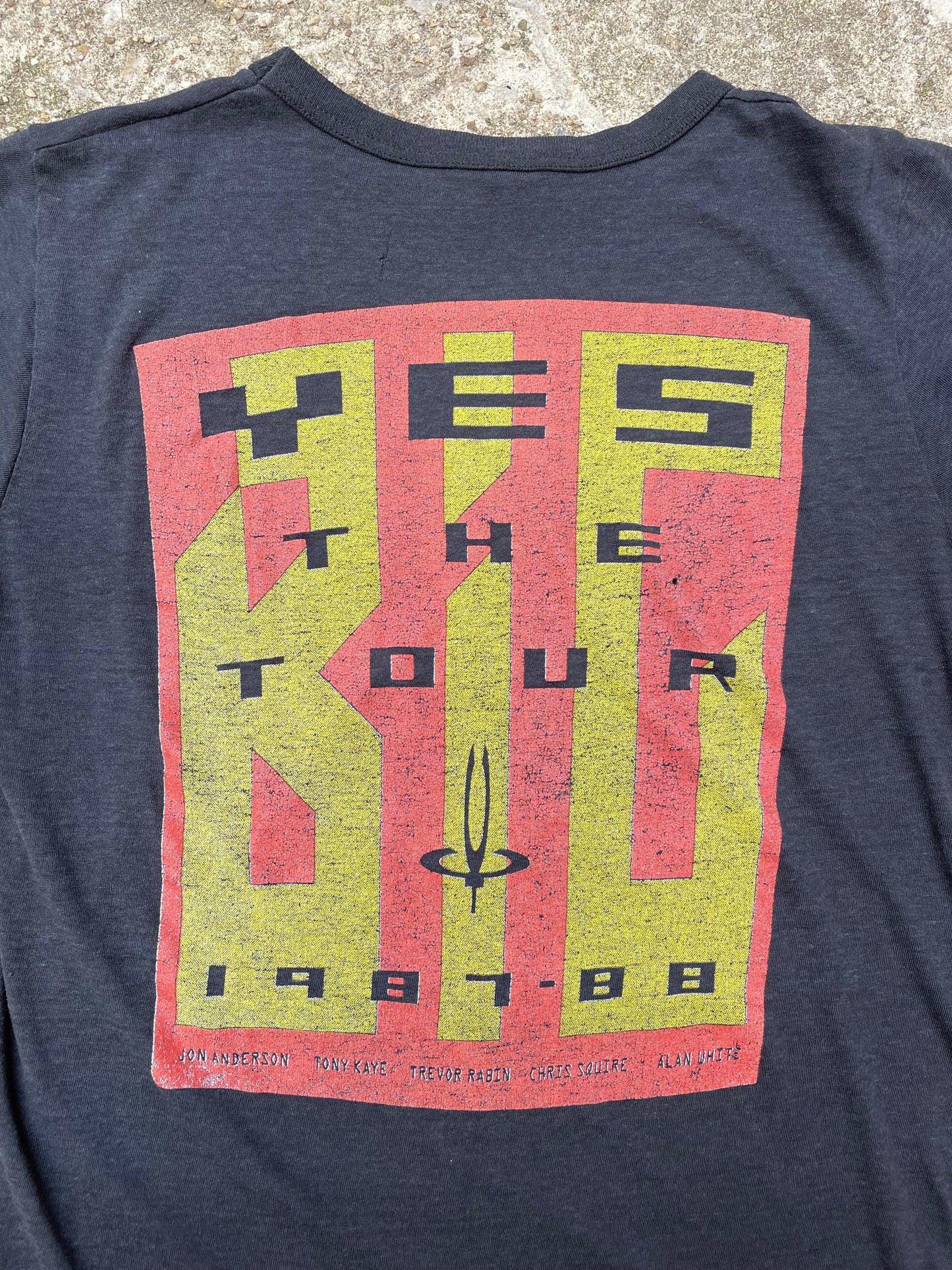 1987/1988 Yes 'The Big Tour' Band T-Shirt - M