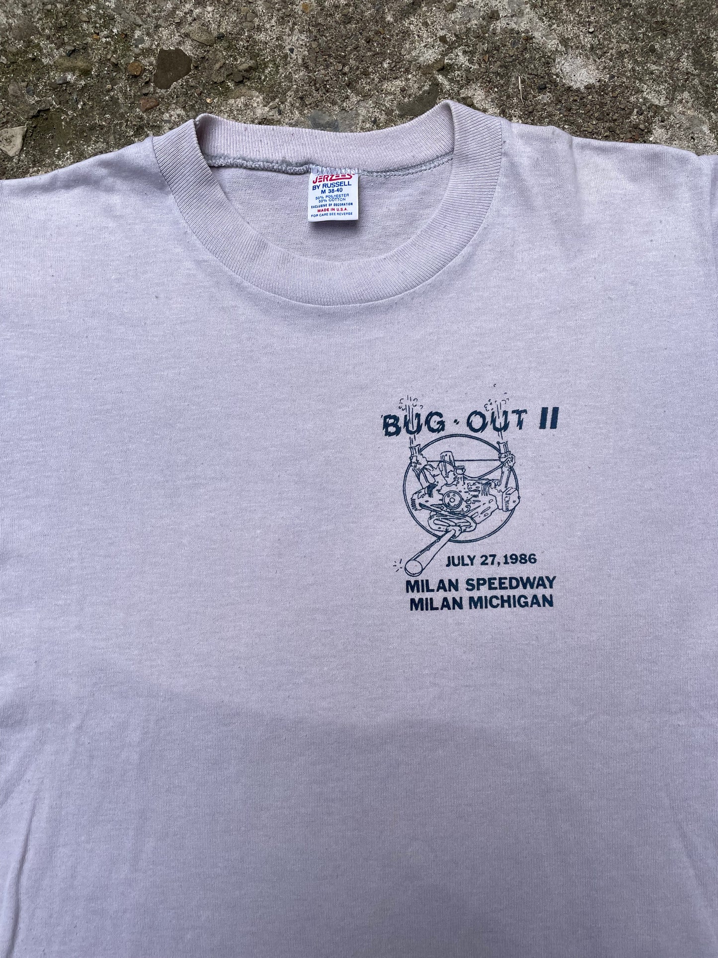 1986 'Bug Out II' Volkswagen Event Graphic T-Shirt - M