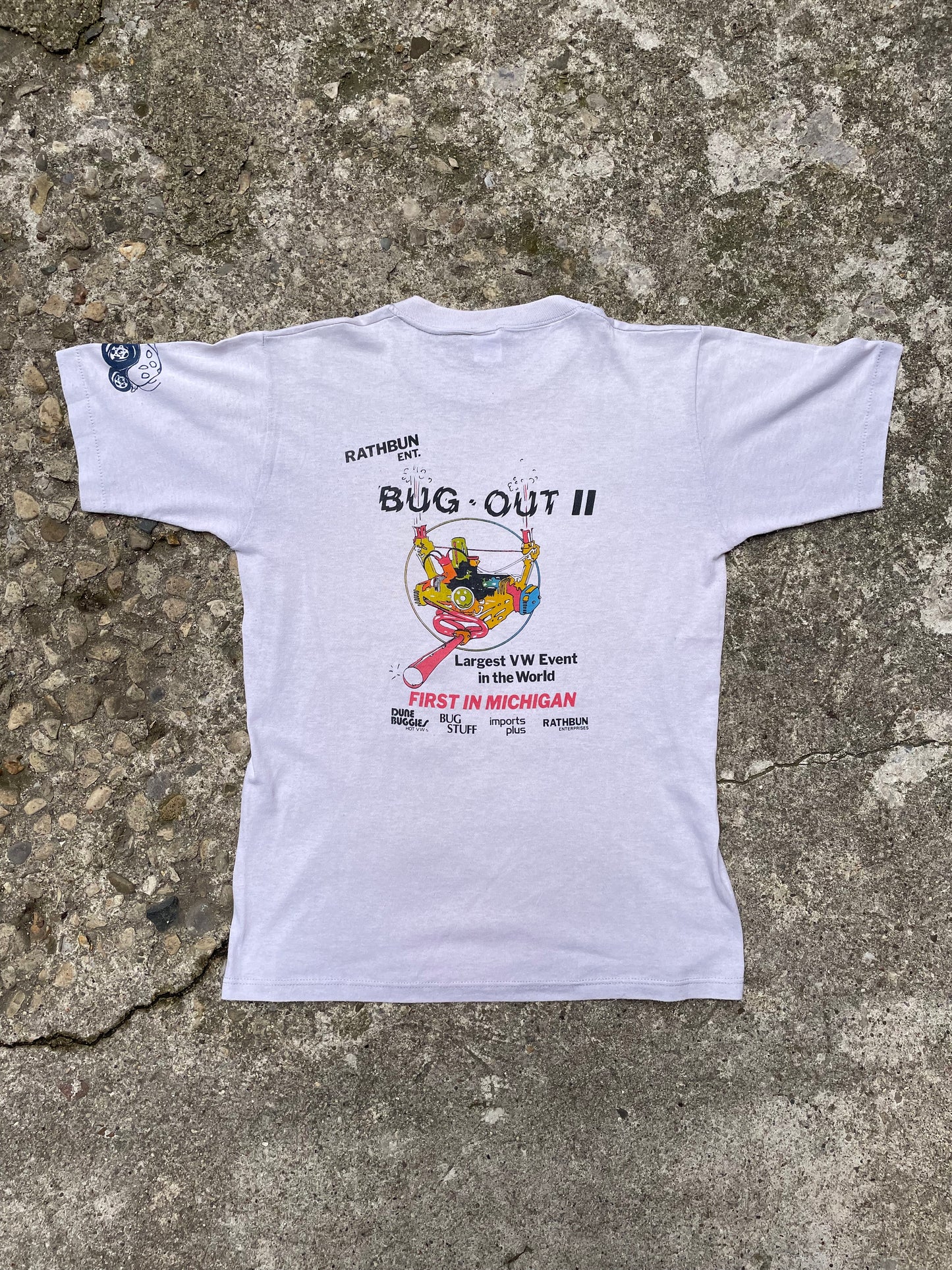 1986 'Bug Out II' Volkswagen Event Graphic T-Shirt - M