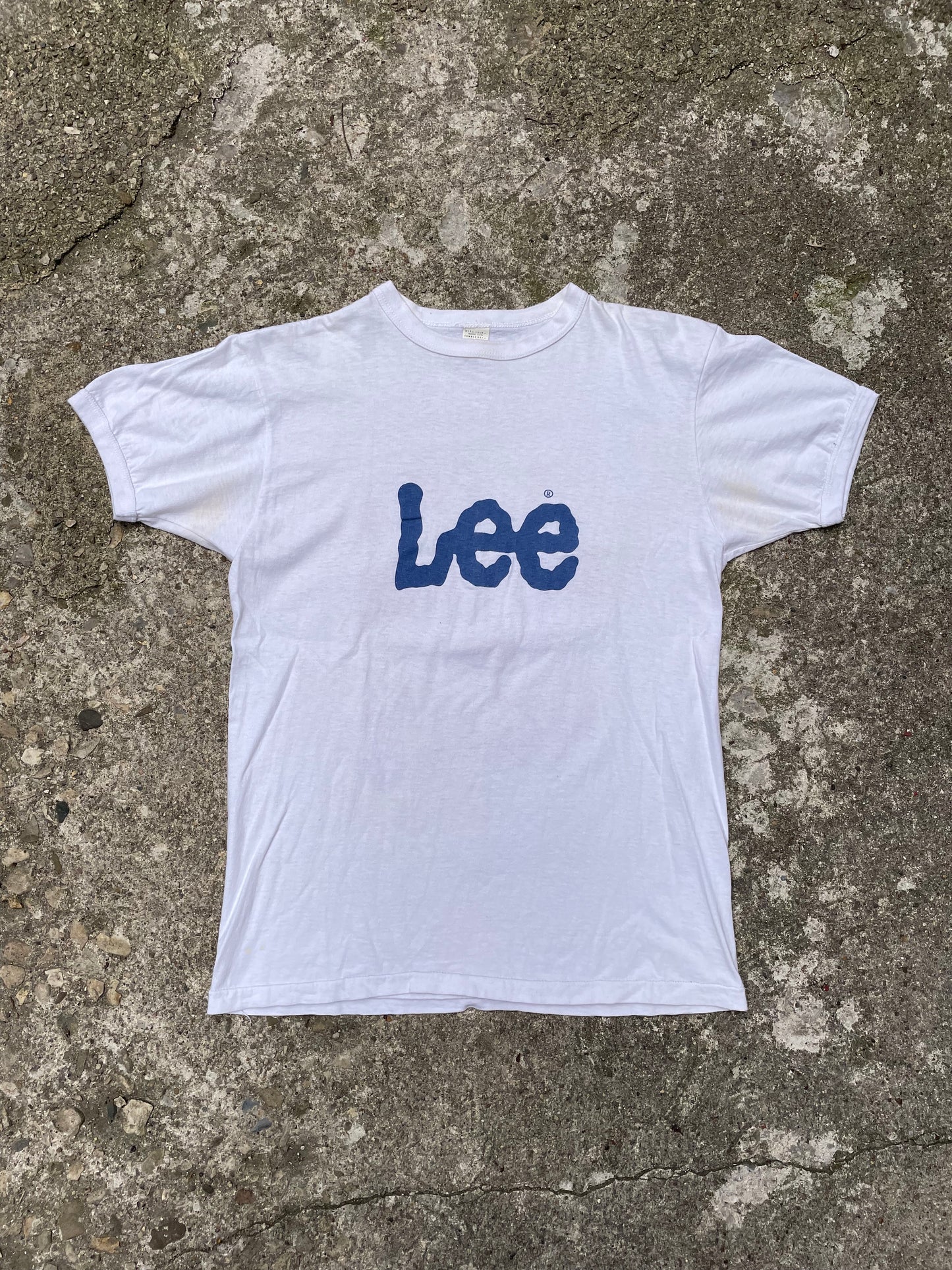 1970's/1980's Lee Graphic Ringer T-Shirt - L