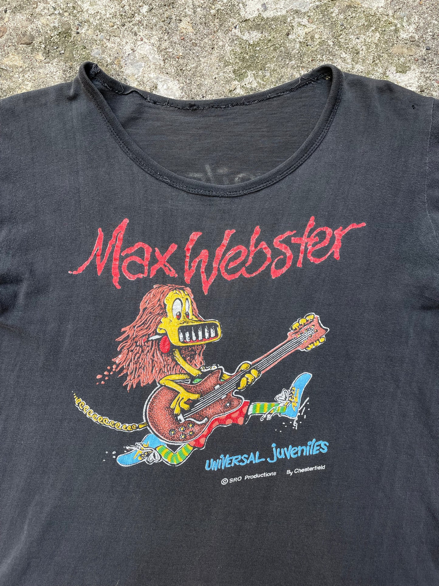 1981 Max Webster 'Universal Juveniles' Tour Band T-Shirt - M