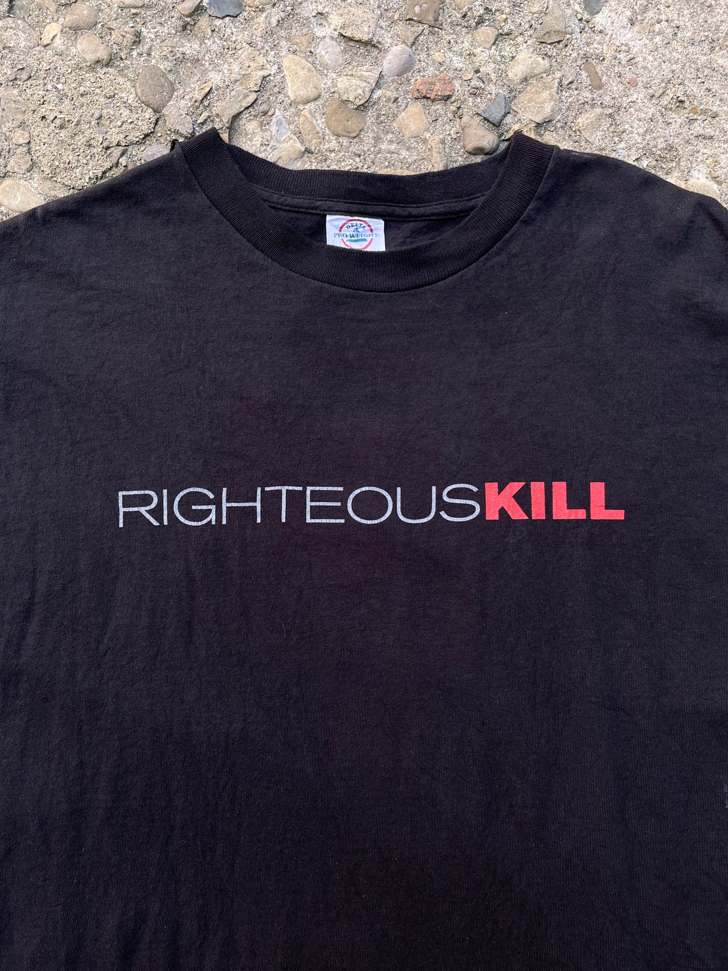 2008 Righteous Kill Movie Promo T-Shirt - L