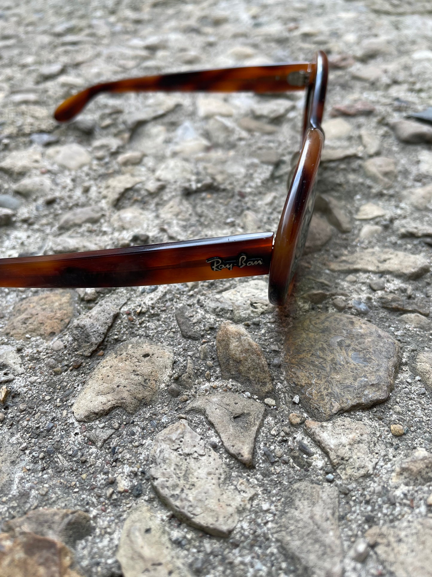 1980's/1990's Ray-Ban W0958 Tortoise Shell Sunglasses