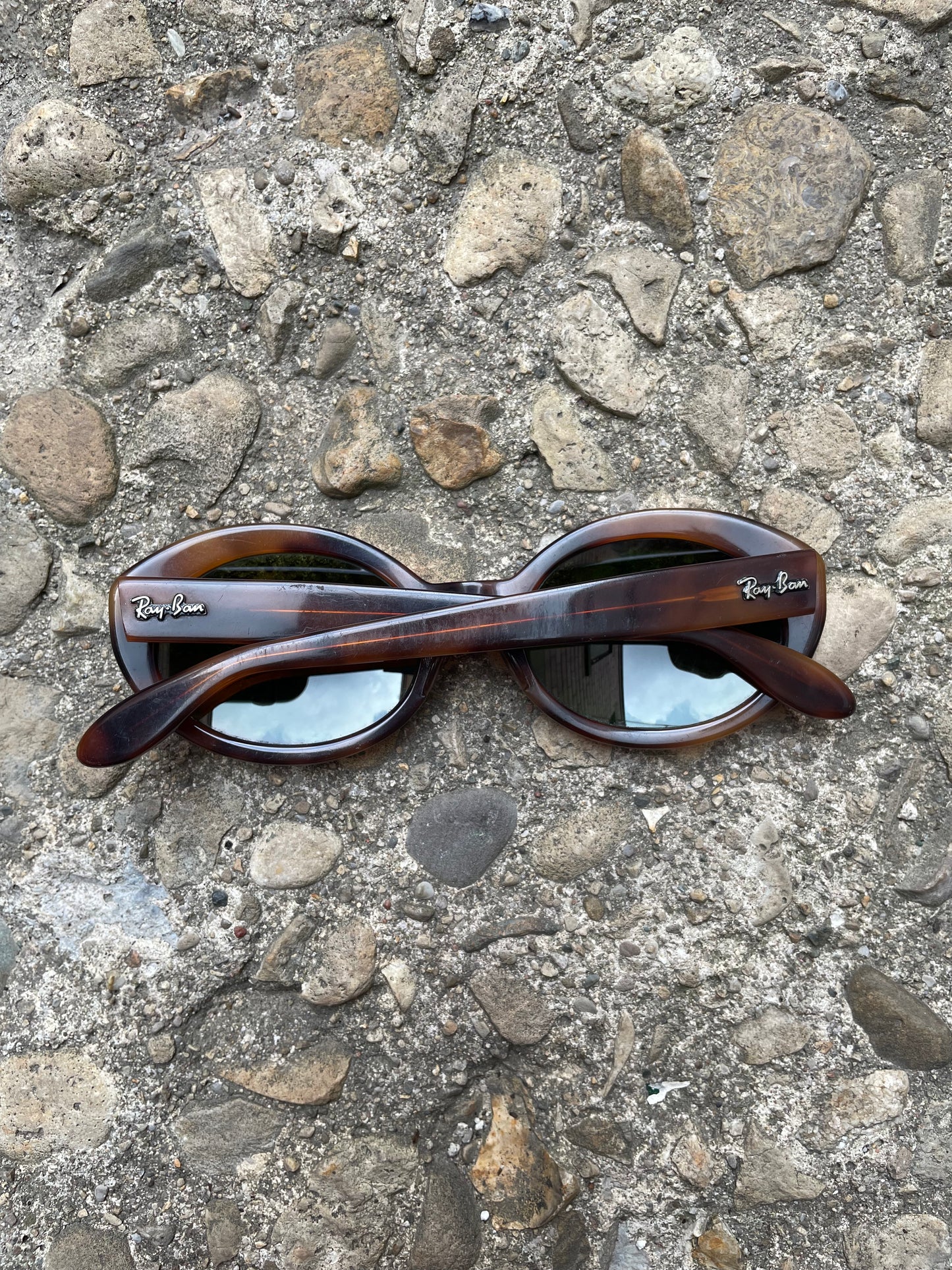 1980's/1990's Ray-Ban W0958 Tortoise Shell Sunglasses